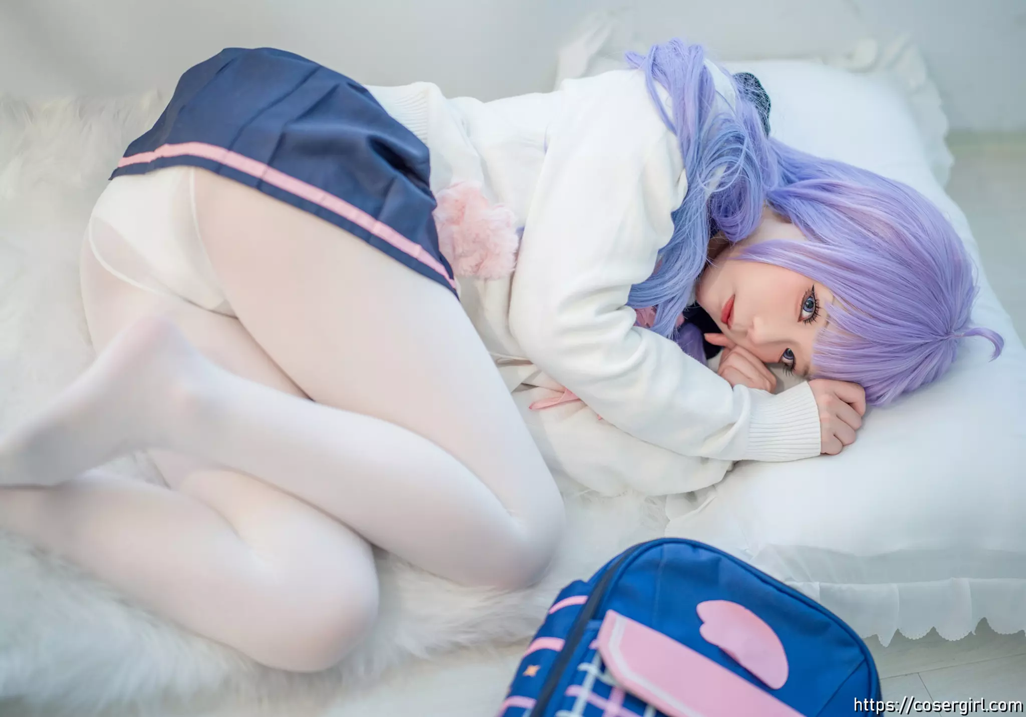 图片[4]-王胖胖u VOL.011 独角兽制服 - coser福利社-coser福利社