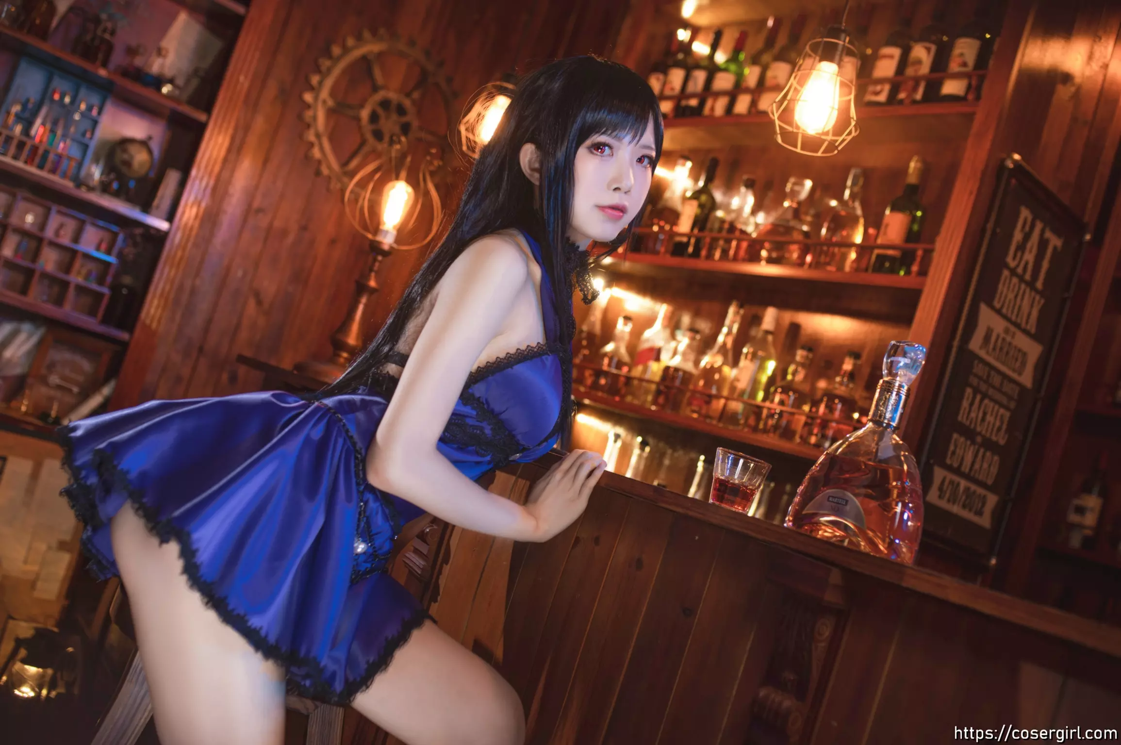 图片[2]-水淼Aqua 蒂法旗袍和礼服 - coser福利社-coser福利社