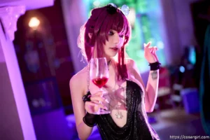 Joyce Kafka Bar Night 写真图片预览-coser福利社