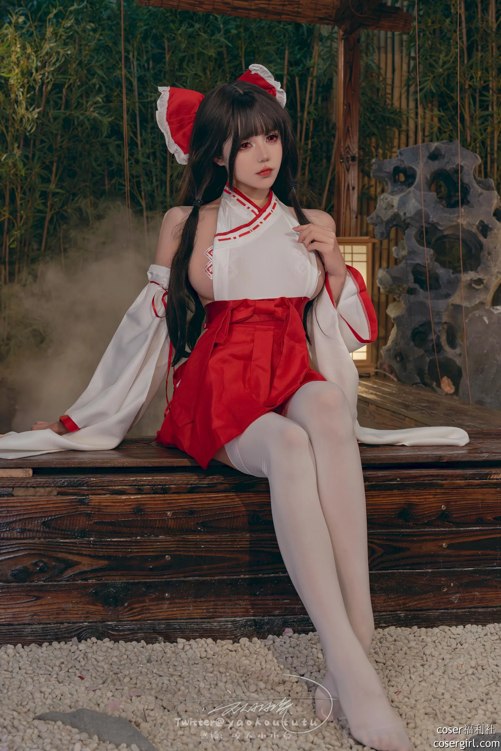 图片[15]-黏黏团子兔『狐之灵梦』 Roly Poly - coser福利社[二月作品][在线欣赏]-coser福利社