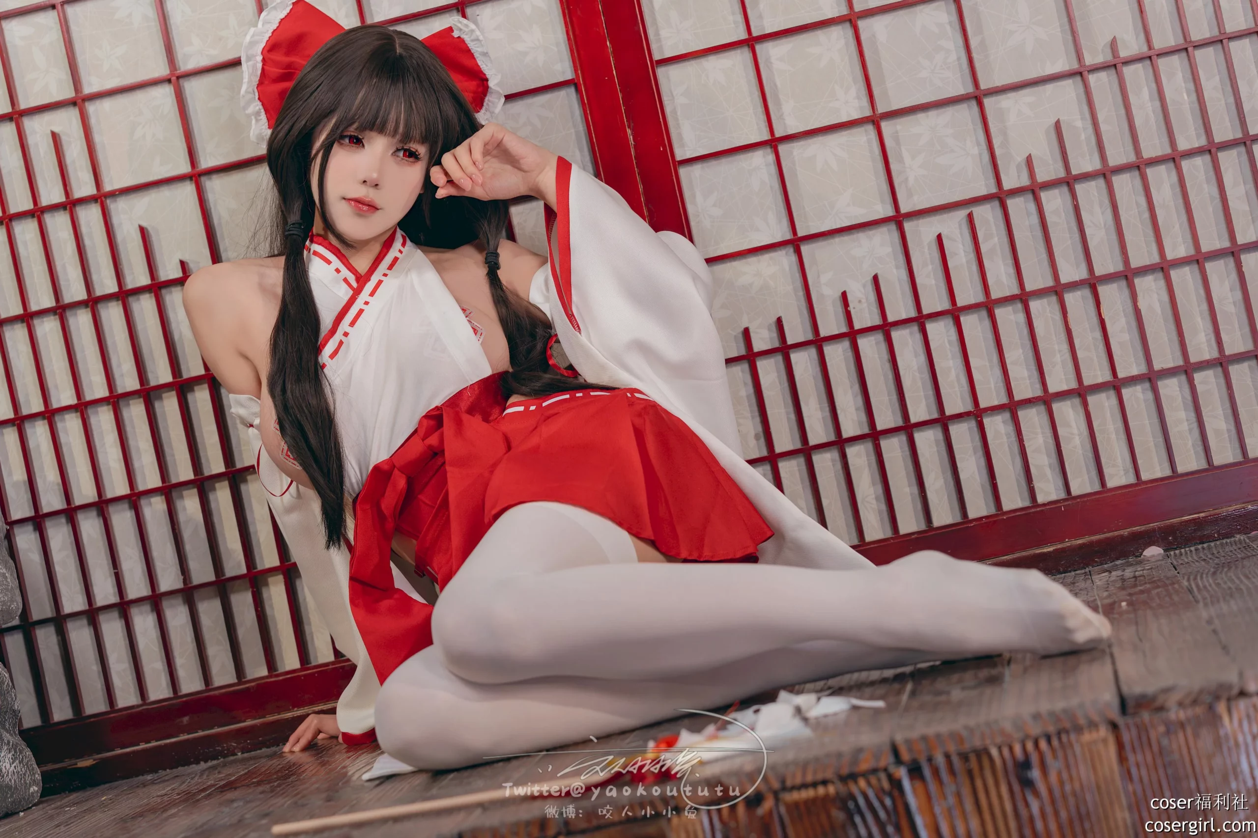 图片[11]-黏黏团子兔『狐之灵梦』 Roly Poly - coser福利社[二月作品][在线欣赏]-coser福利社