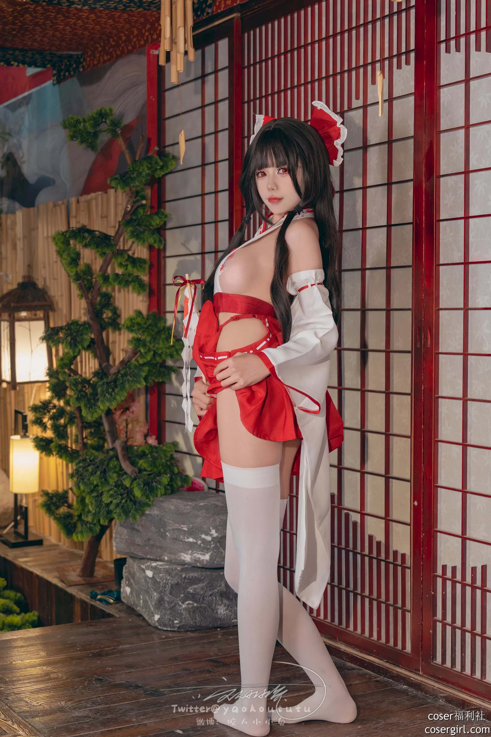 图片[6]-黏黏团子兔『狐之灵梦』 Roly Poly - coser福利社[二月作品][在线欣赏]-coser福利社