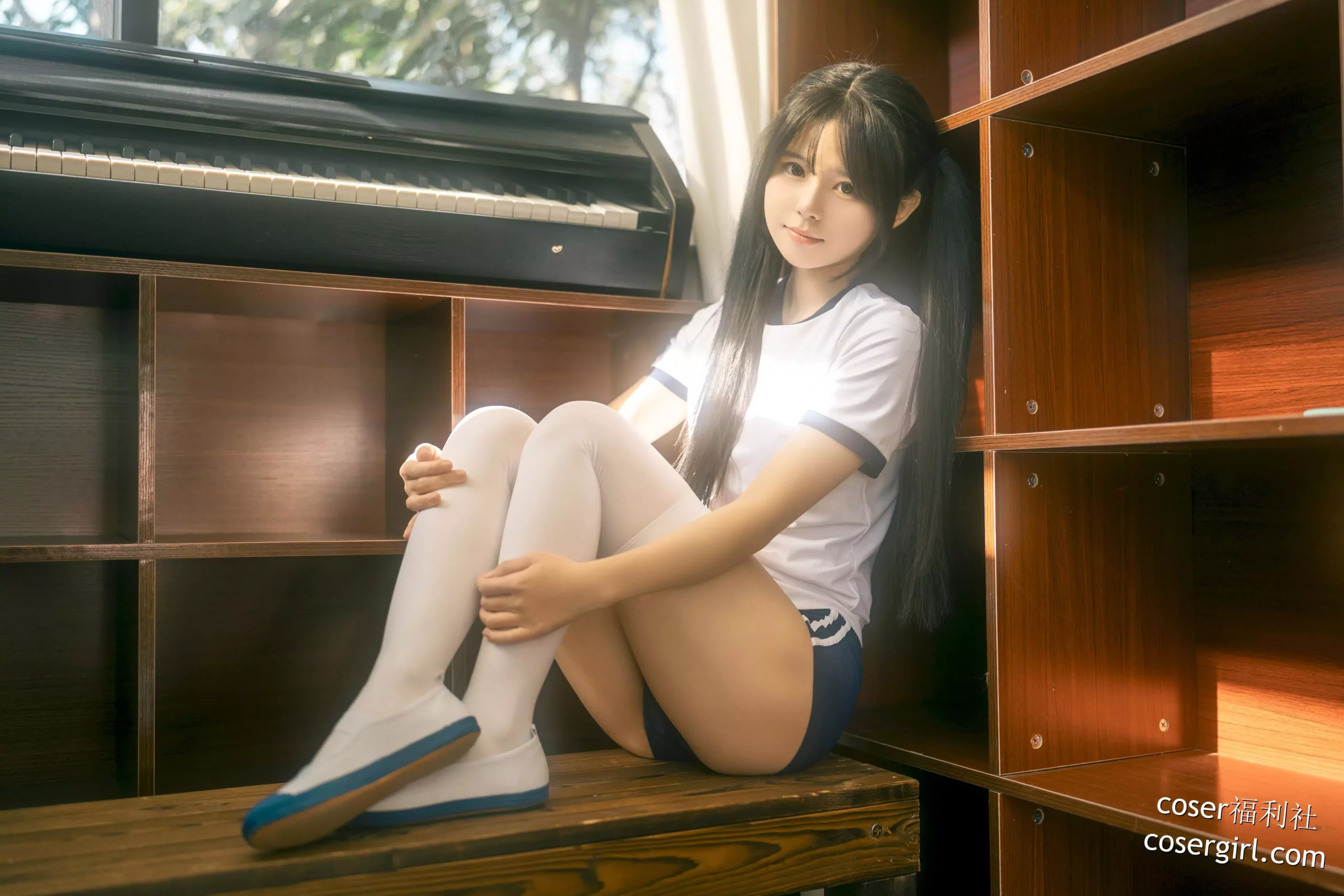 图片[3]-rua阮阮 春の更衣室-体操服 - coser福利社[47P-469MB]-coser福利社