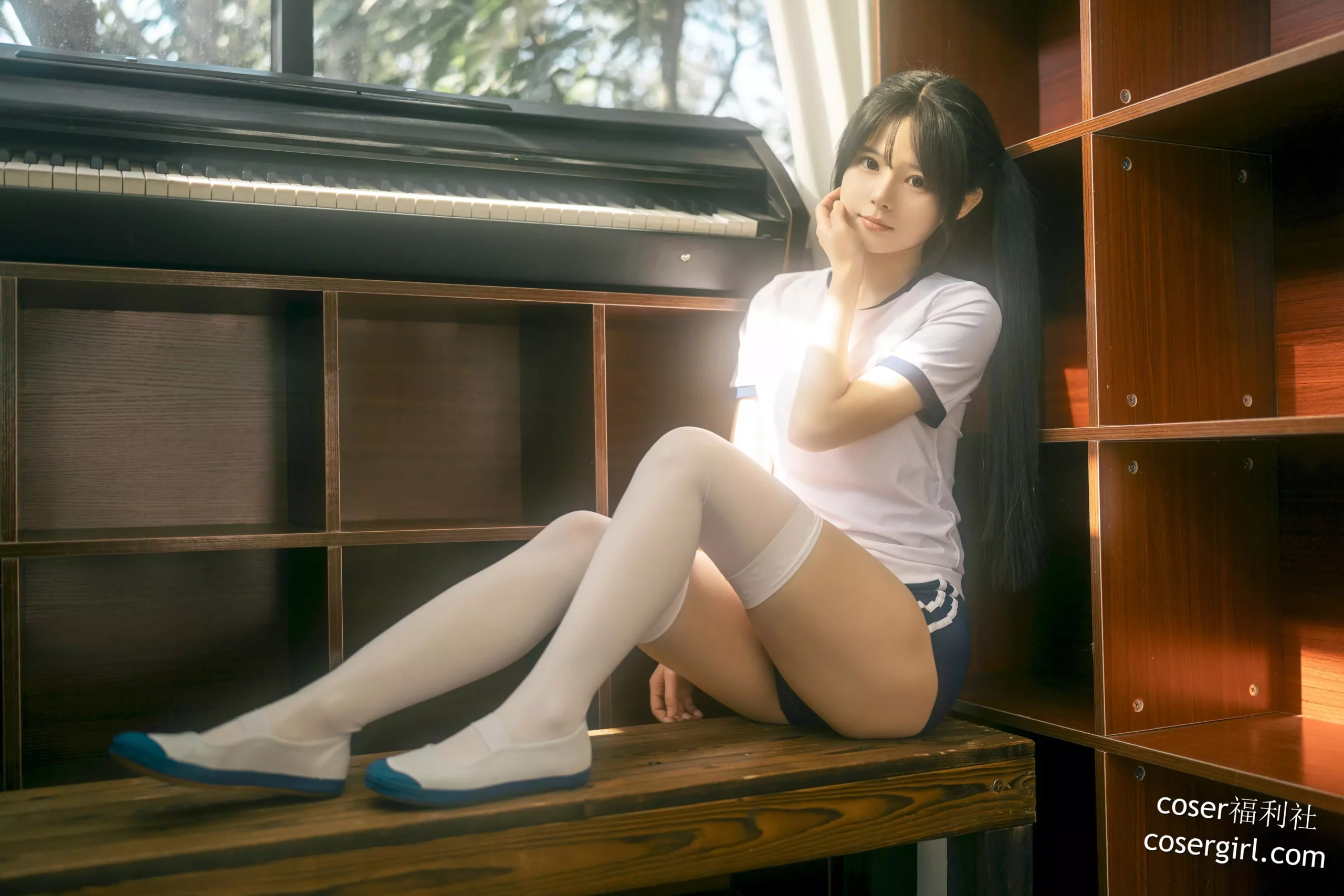 图片[2]-rua阮阮 春の更衣室-体操服 - coser福利社[47P-469MB]-coser福利社