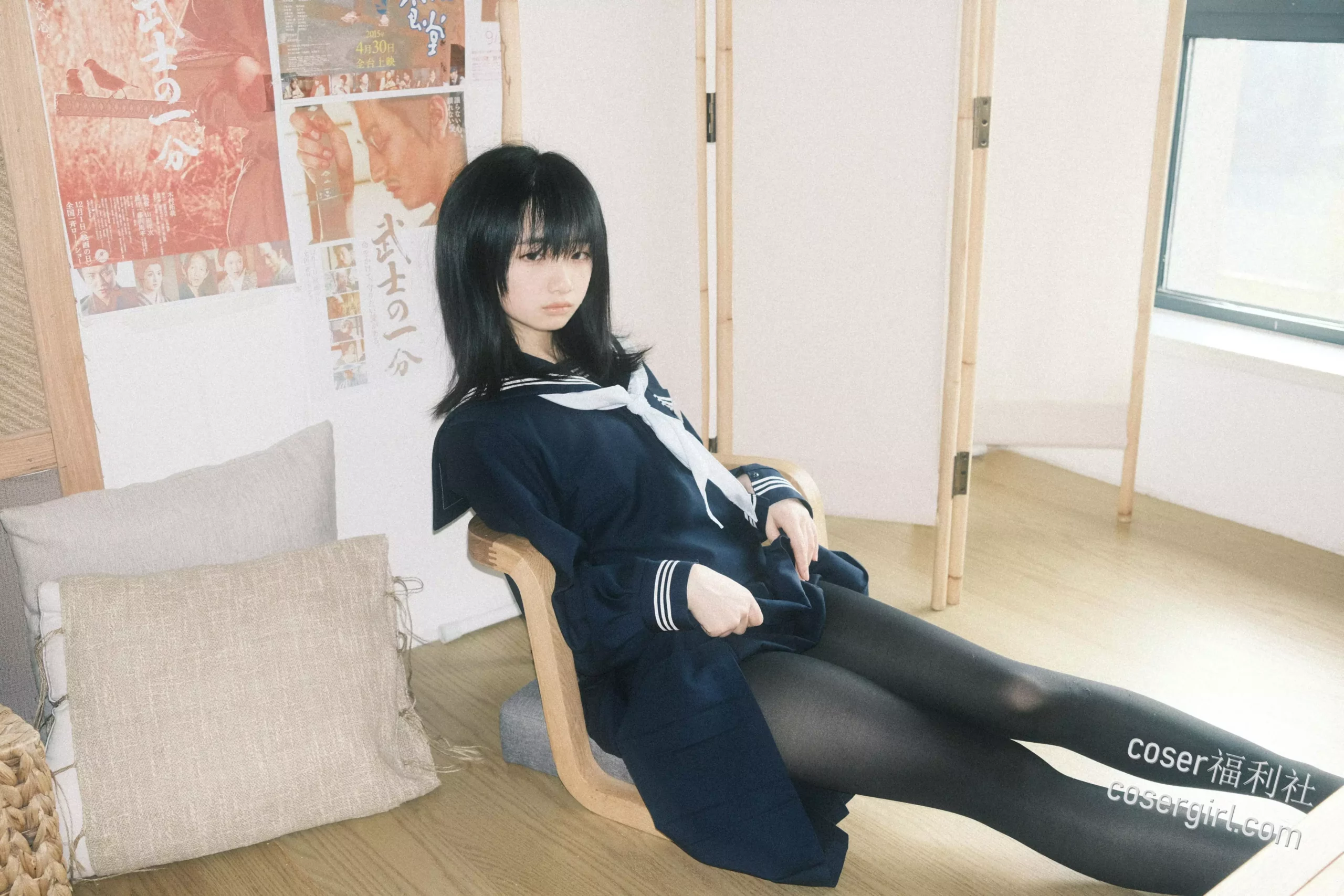 图片[1]-千澄 胶片写真JK - coser福利社图片在线欣赏-coser福利社