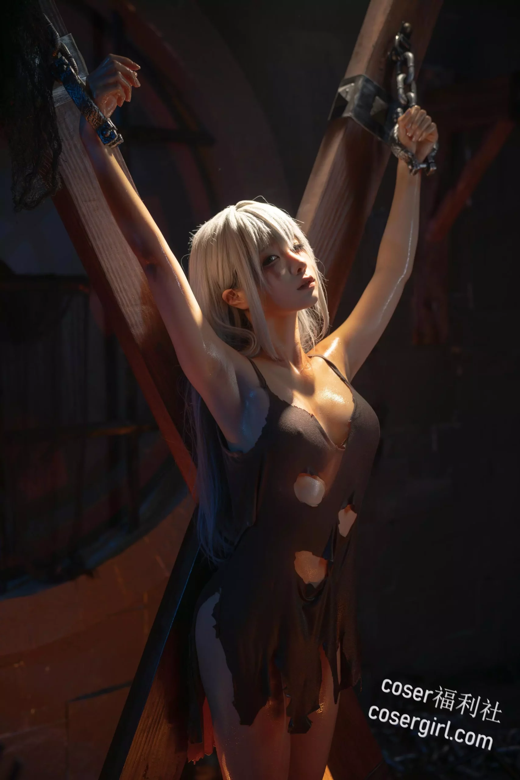 图片[1]-蠢沫沫 奴隶少女希尔薇 - coser福利社图片在线欣赏-coser福利社