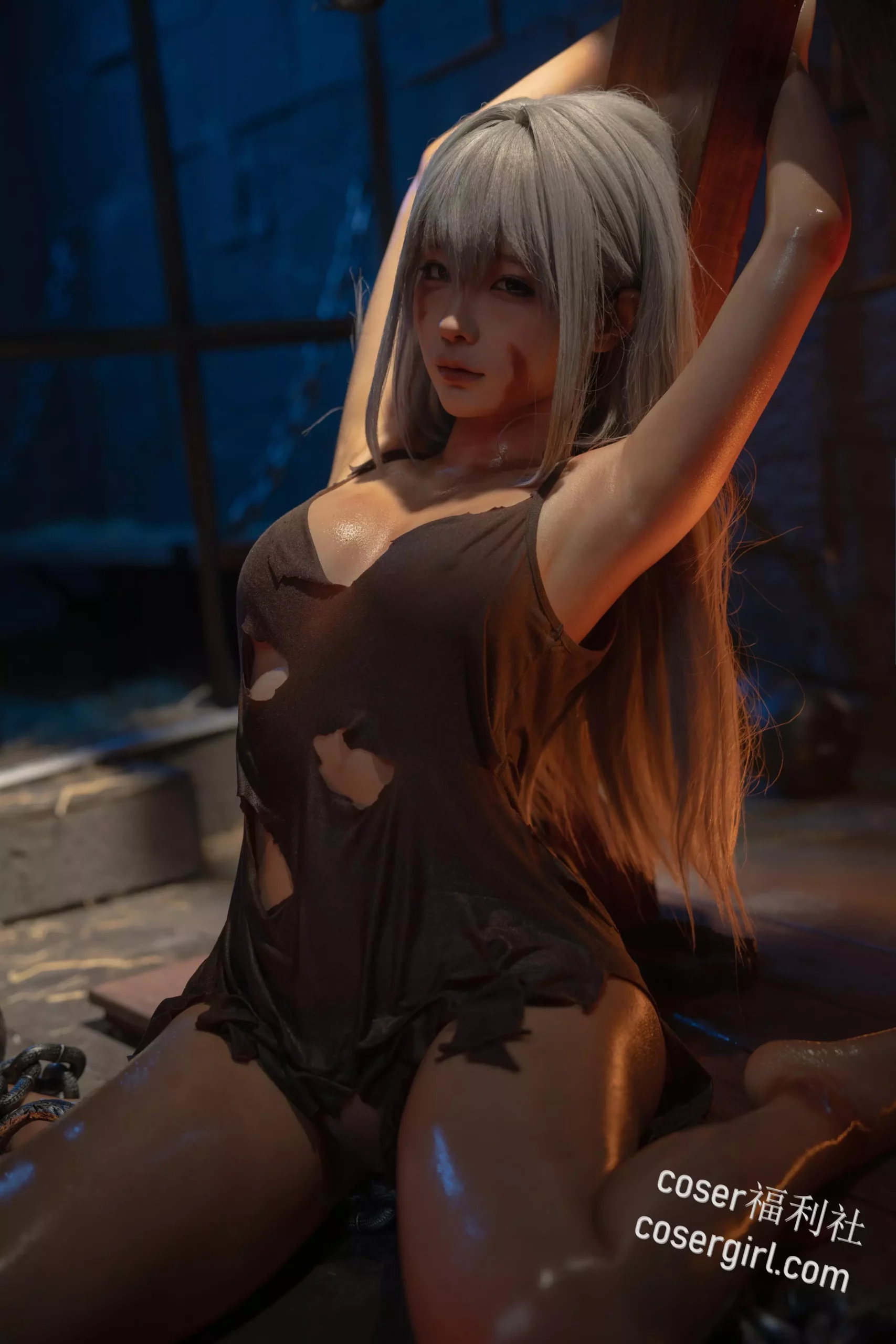 图片[2]-蠢沫沫 奴隶少女希尔薇 - coser福利社图片在线欣赏-coser福利社