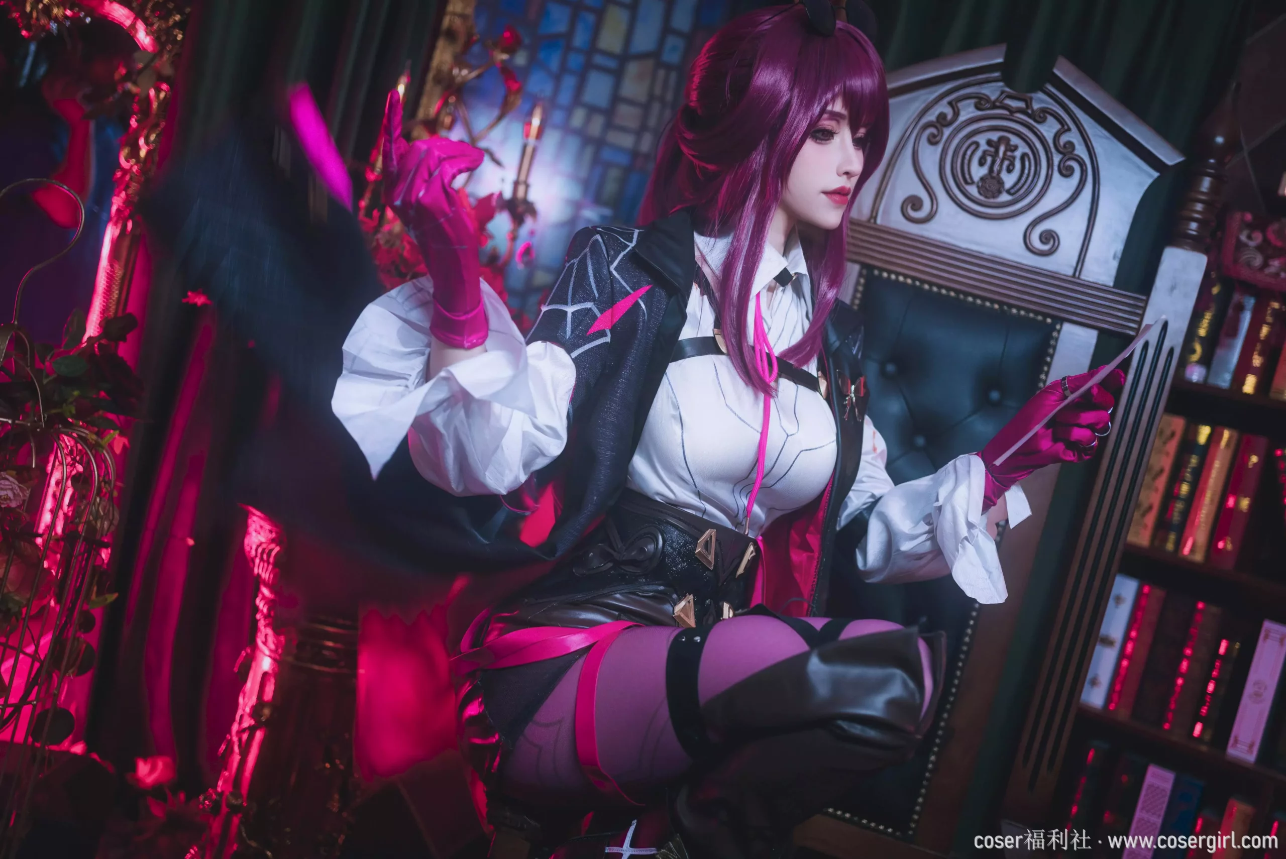 图片[2]-鹿八岁baby NO.048 卡芙卡 - coser福利社[下载][99P1V-1.50GB]-coser福利社