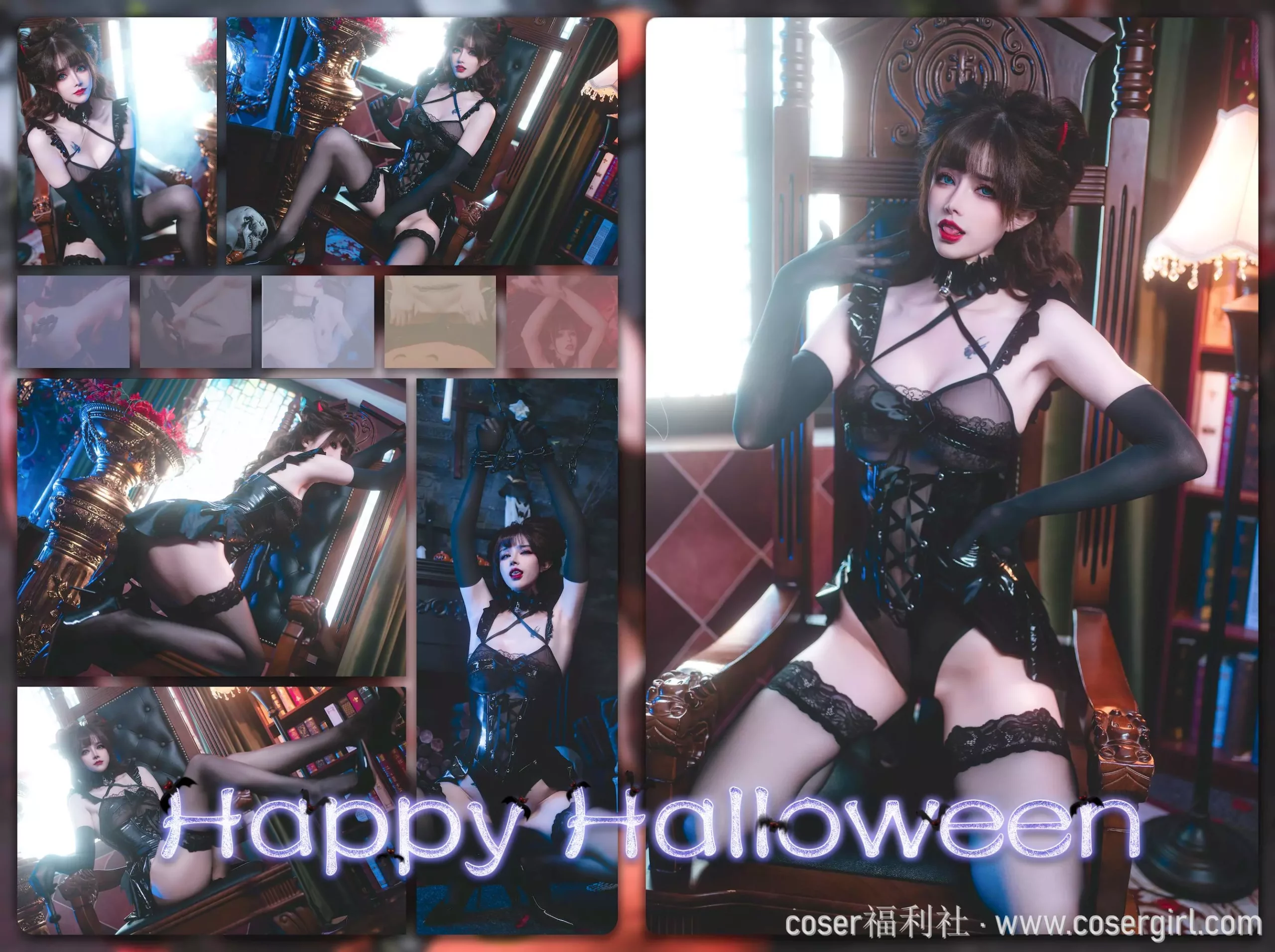 图片[1]-鹿八岁baby NO.050 万圣节Happy - coser福利社[下载][61P1V-1.44GB]-coser福利社