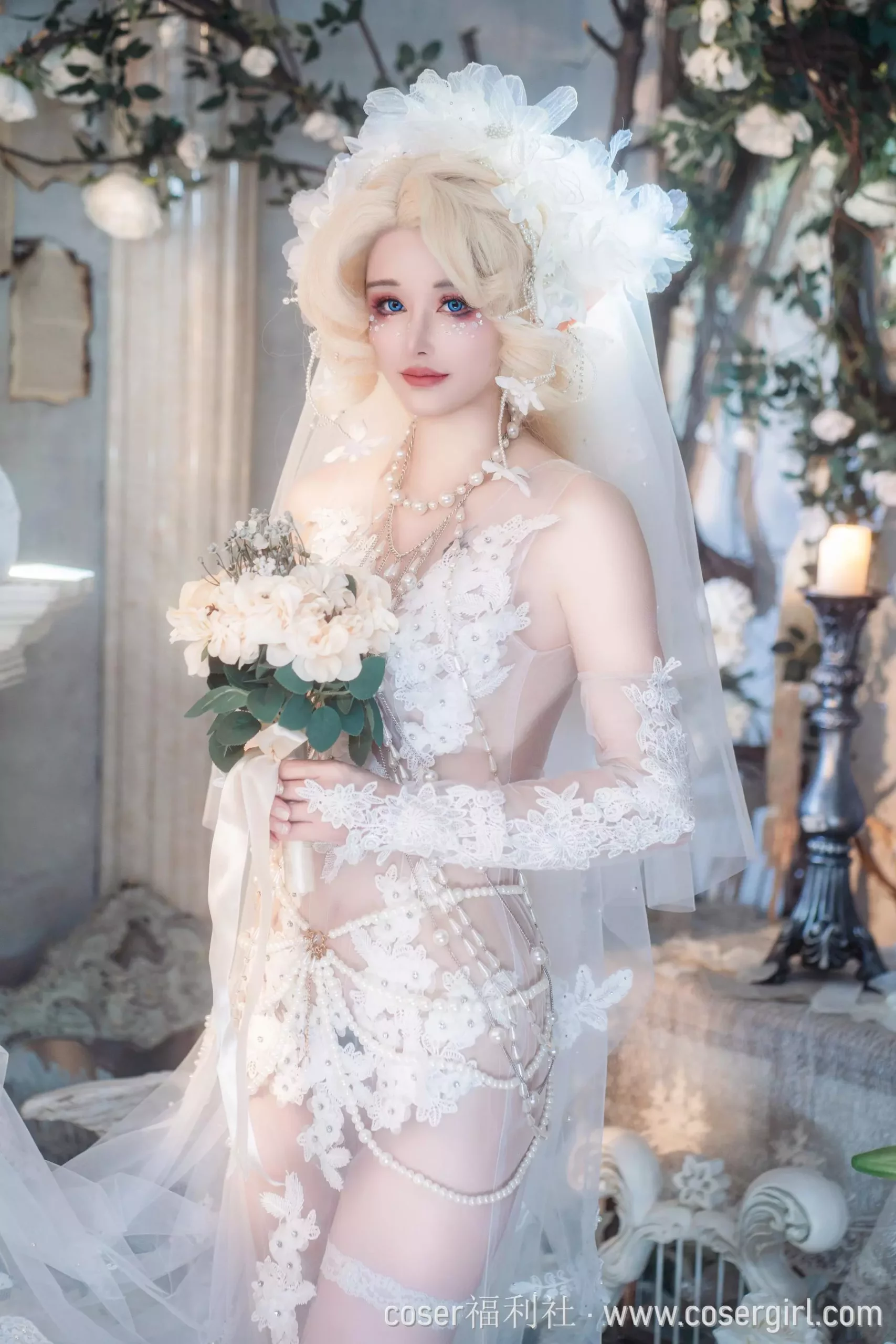 图片[1]-鹿八岁baby NO.045 妖精の花嫁 - coser福利社[下载][101P2V-2.11GB]-coser福利社