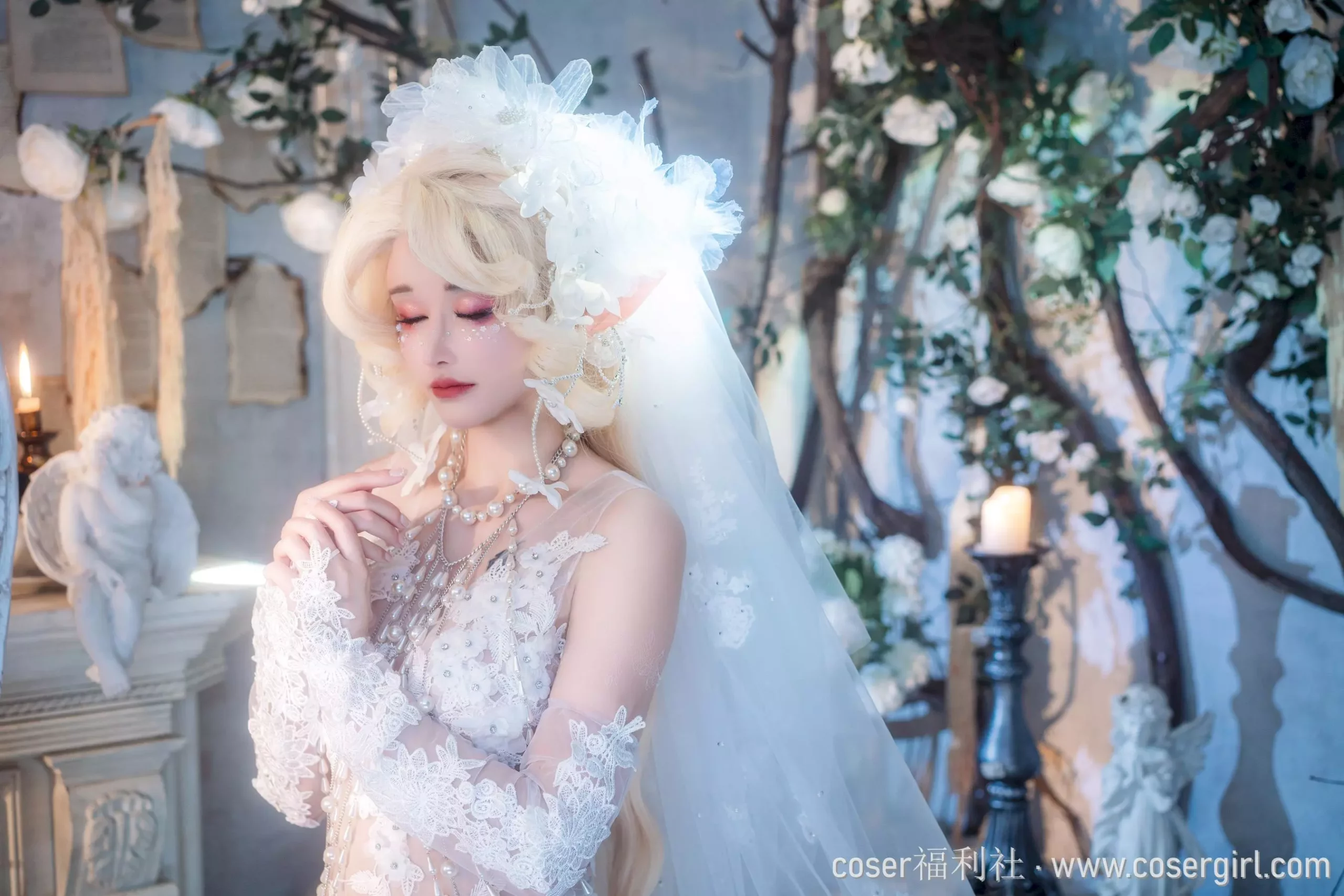 图片[3]-鹿八岁baby NO.045 妖精の花嫁 - coser福利社[下载][101P2V-2.11GB]-coser福利社