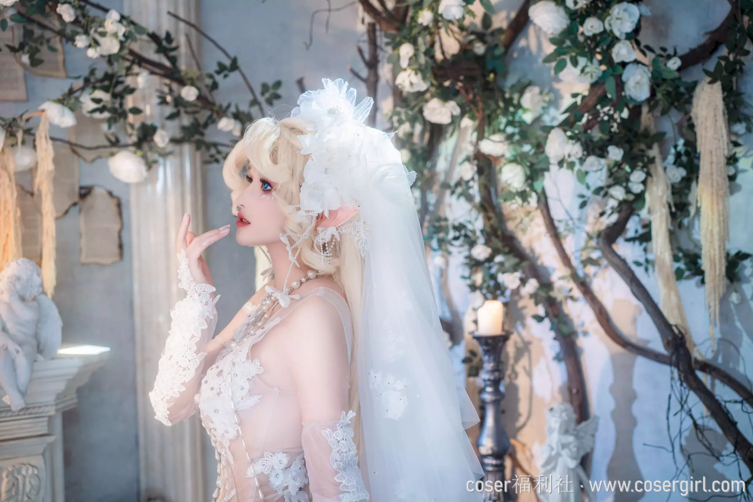 图片[4]-鹿八岁baby NO.045 妖精の花嫁 - coser福利社[下载][101P2V-2.11GB]-coser福利社