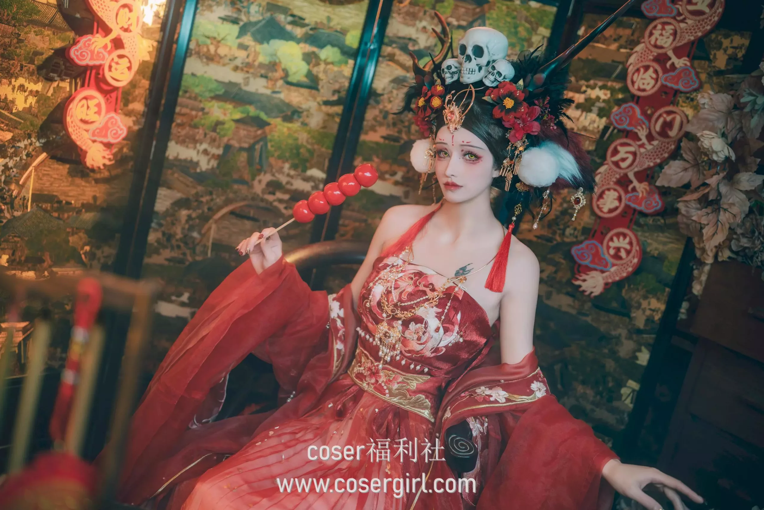 图片[3]-鹿八岁baby NO.063 闯进我家的凶凶年兽 - coser福利社[下载][214P2V-2.84GB]-coser福利社