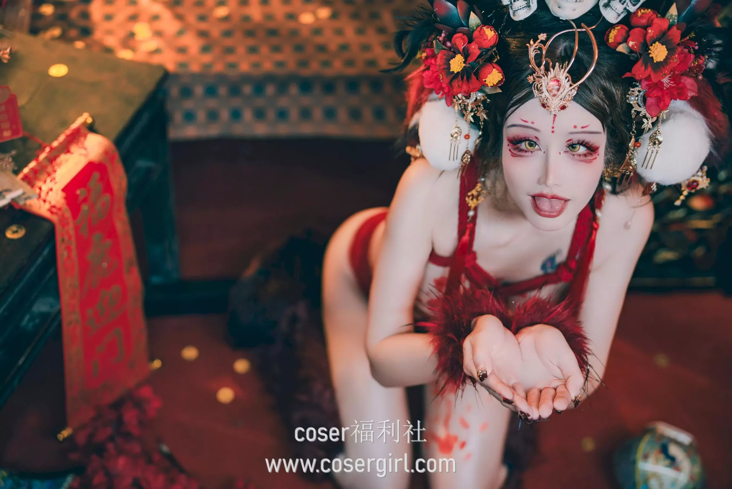 图片[9]-鹿八岁baby NO.063 闯进我家的凶凶年兽 - coser福利社[下载][214P2V-2.84GB]-coser福利社