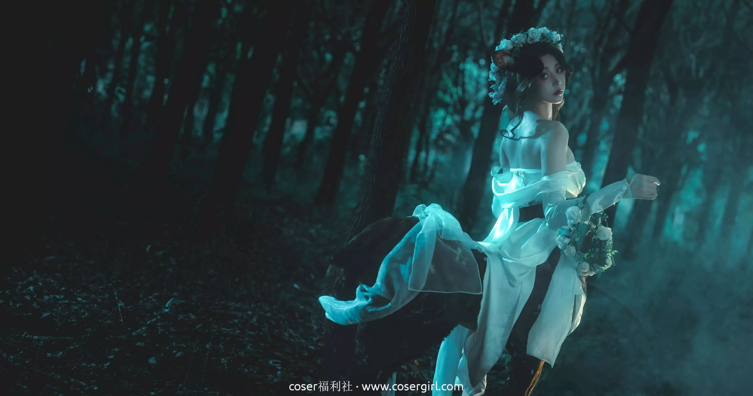 图片[1]-走路摇ZLY 森林精灵 - coser福利社[下载][12P-65MB]-coser福利社