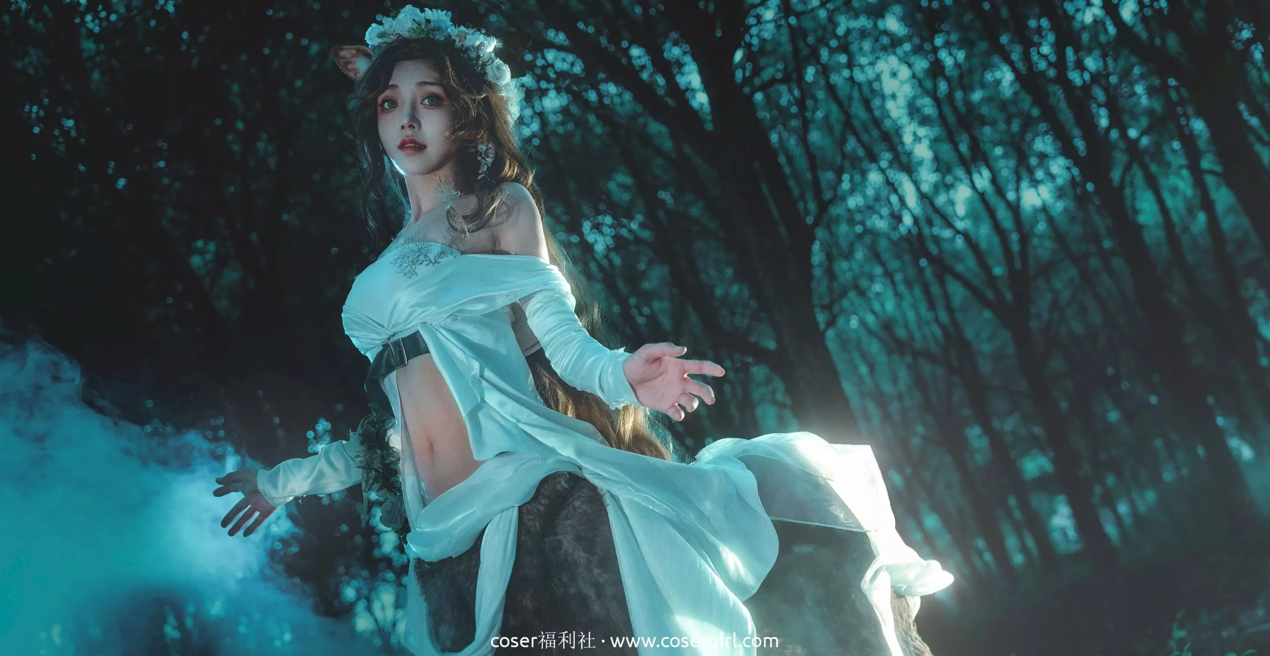图片[2]-走路摇ZLY 森林精灵 - coser福利社[下载][12P-65MB]-coser福利社