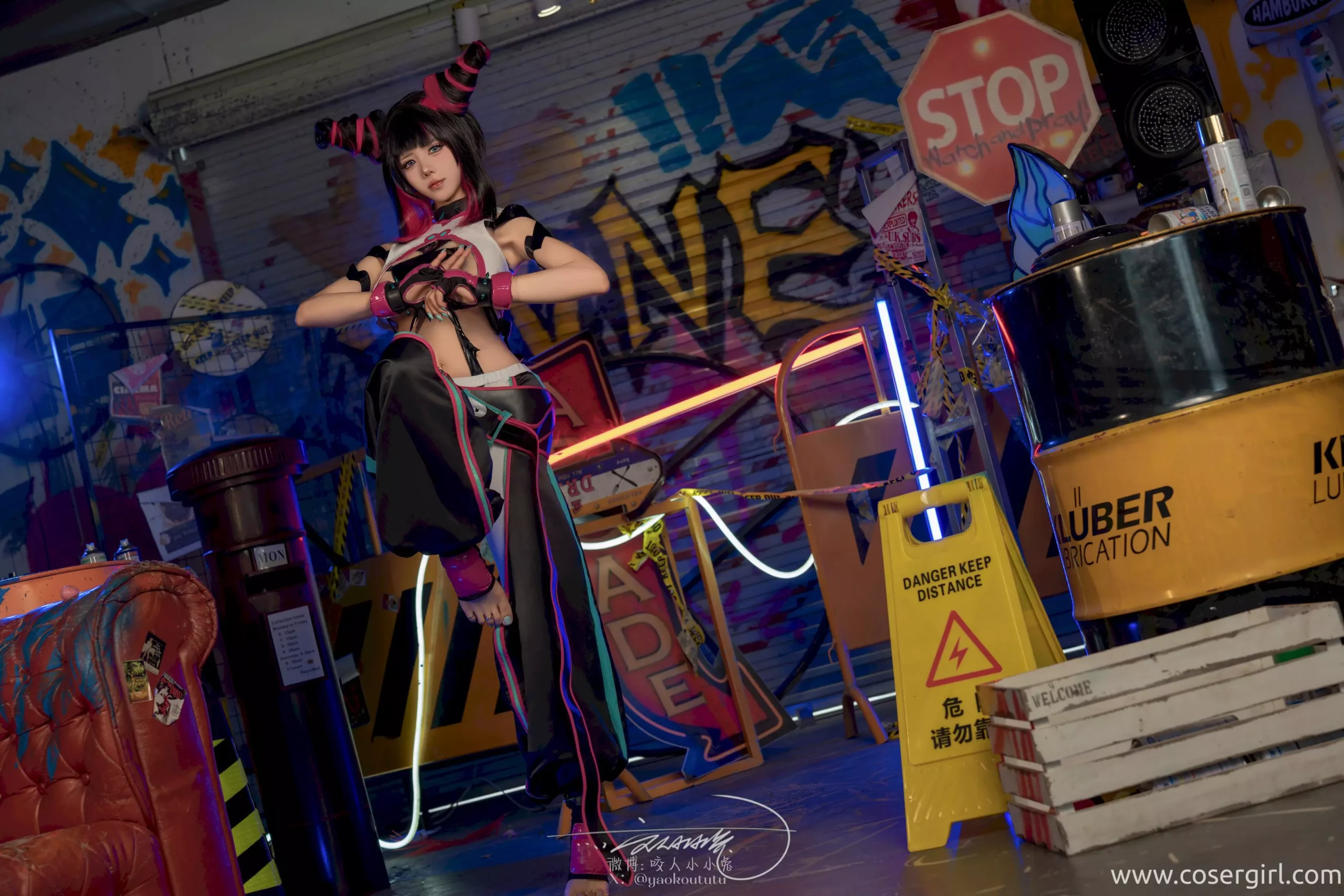 图片[2]-咬人小小兔 五月作品『街霸-韩蛛俐』 - coser福利社[五月作品][在线欣赏]-coser福利社