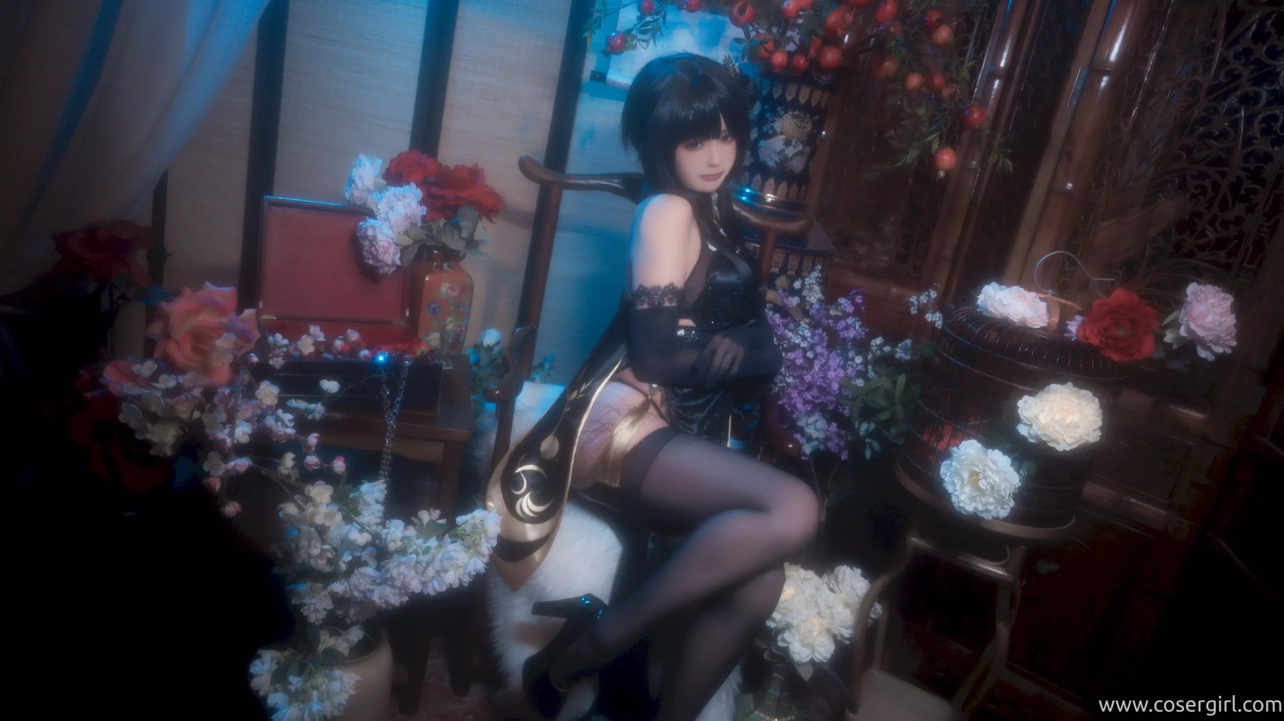 图片[3]-拖拉大王 镇海旗袍 - coser福利社[在线欣赏]-coser福利社