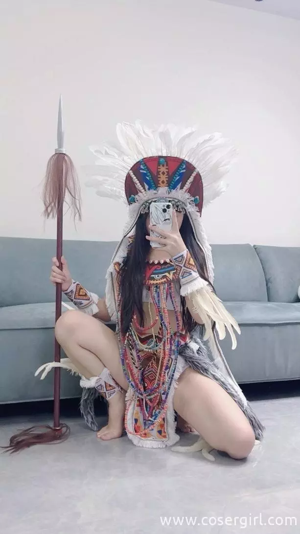 图片[5]-Bangni邦尼 部落之魂自拍图 - coser福利社[在线欣赏]-coser福利社