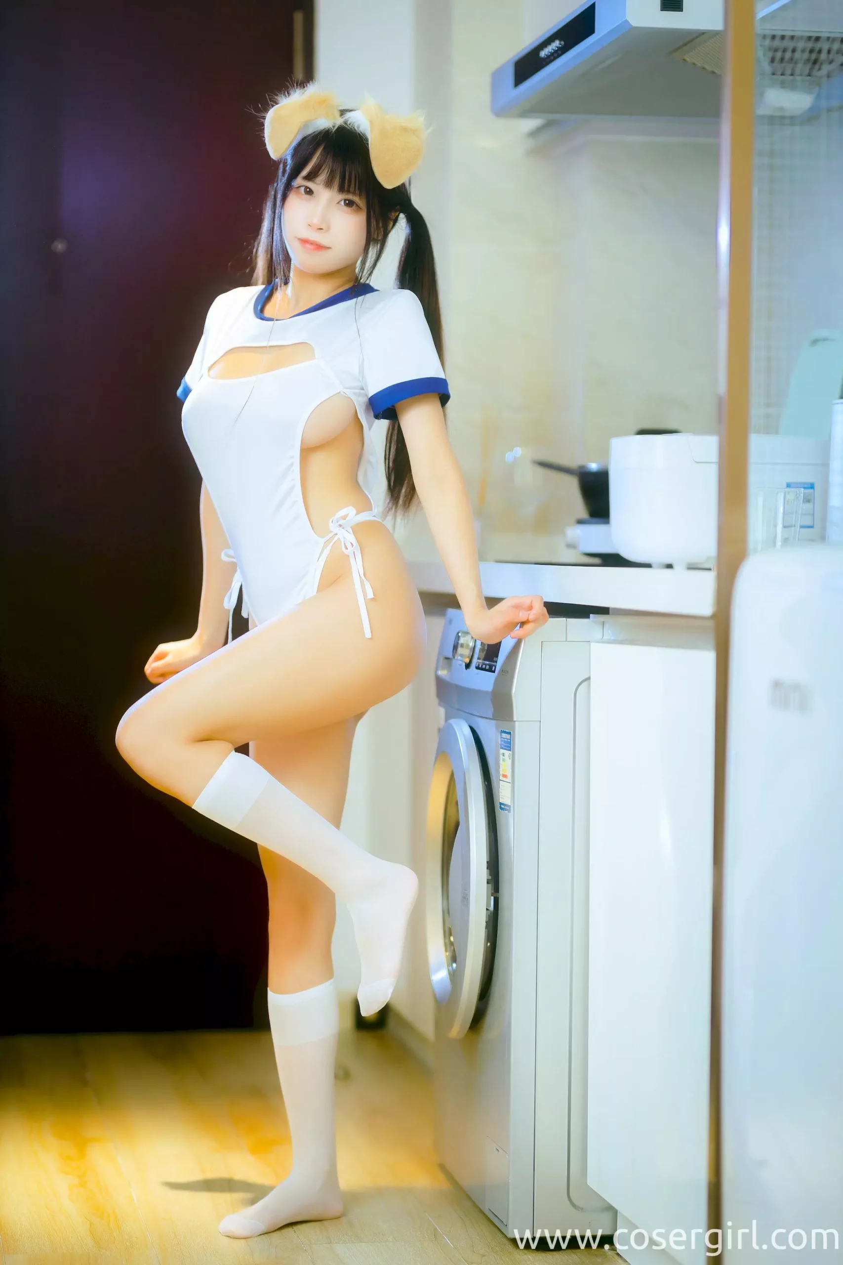 图片[1]-三無人型 修狗体操服 - coser福利社[在线欣赏]-coser福利社