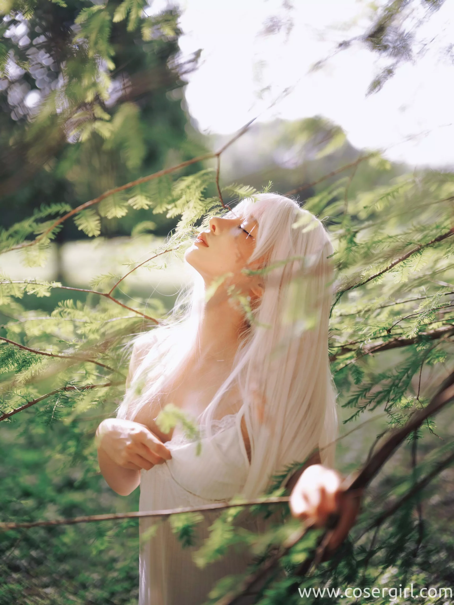 图片[2]-蠢沫沫 白发 - coser福利社[在线欣赏]-coser福利社