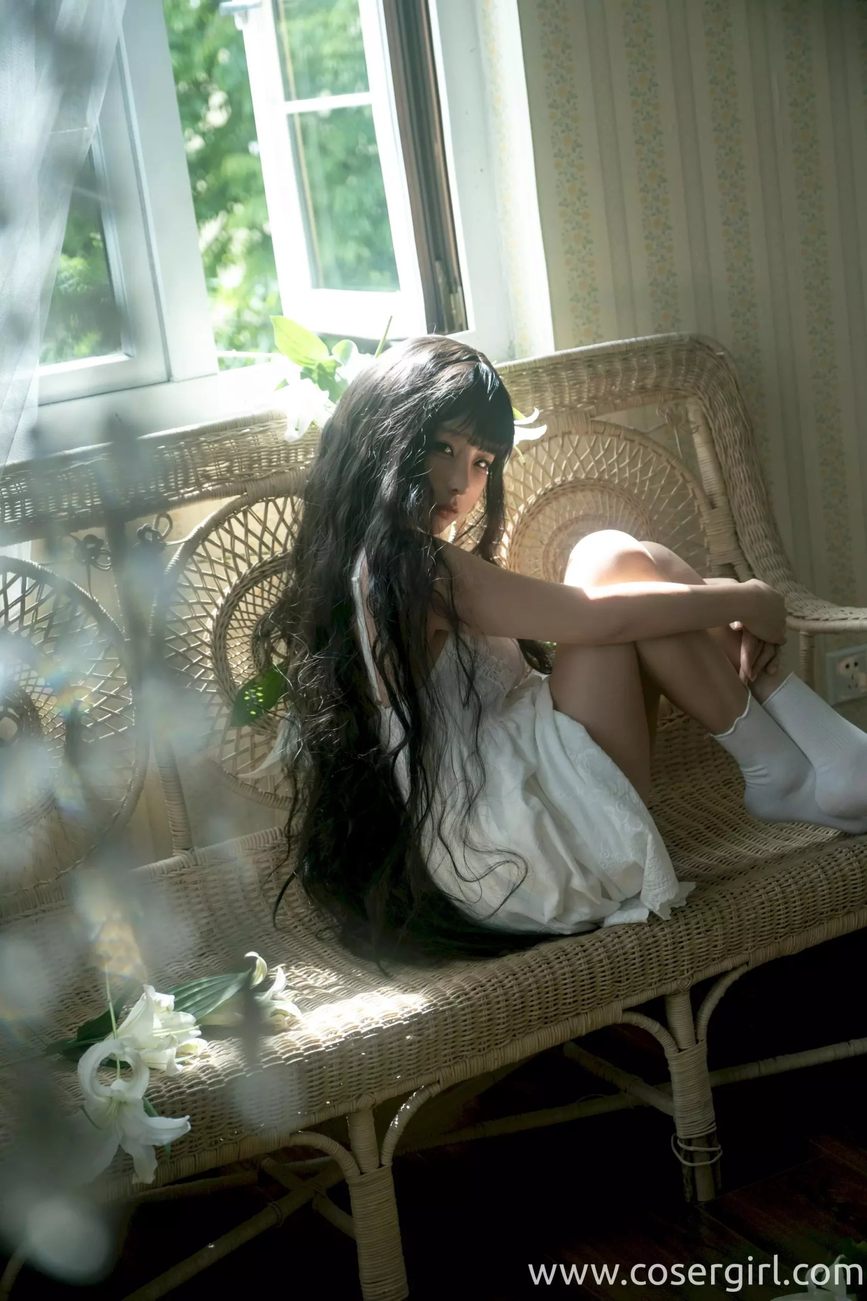 图片[2]-蠢沫沫 白吊带 - coser福利社[在线欣赏]-coser福利社