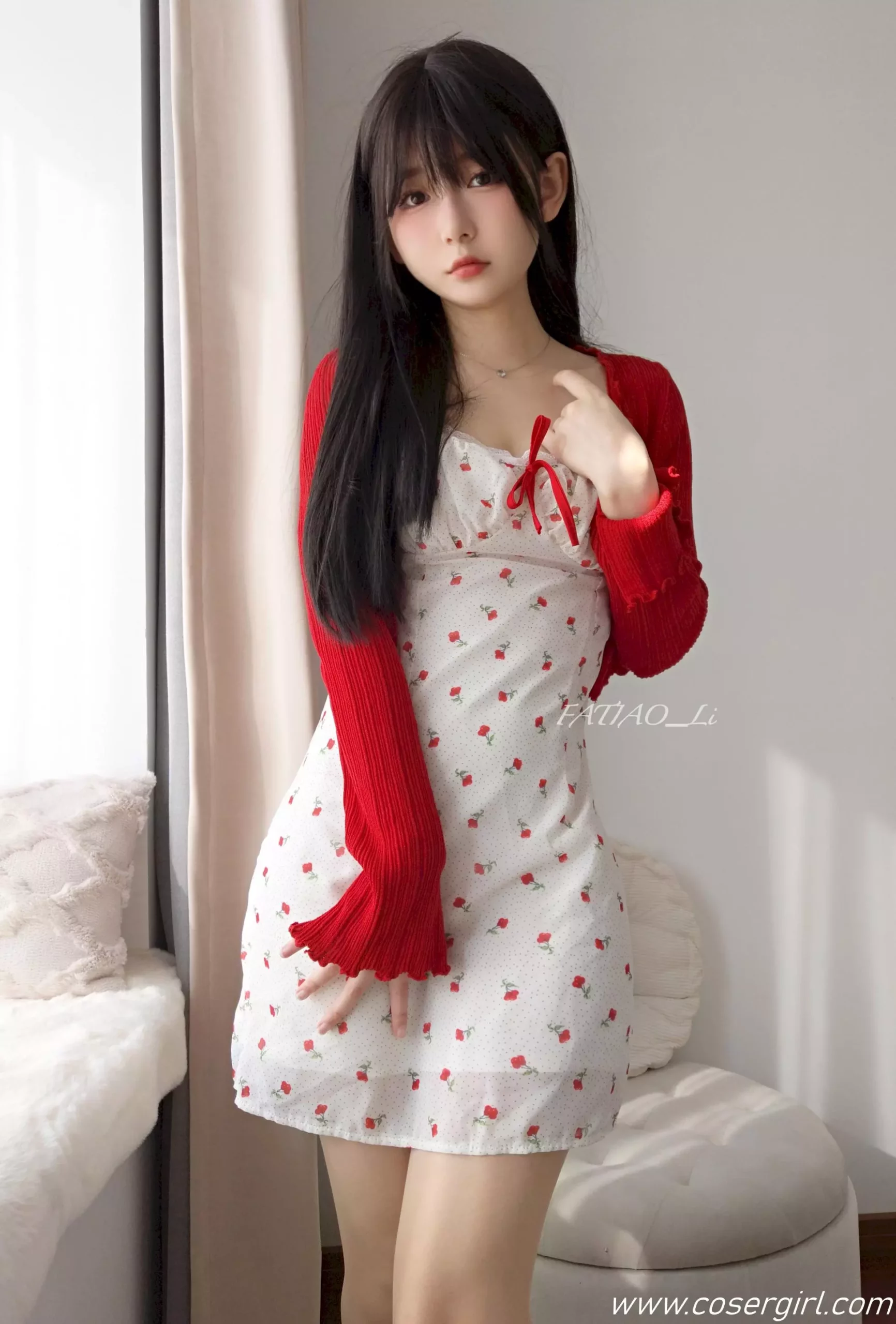 图片[1]-迷之呆梨-发条少女YoKi 春日少女 - coser福利社[在线欣赏]-coser福利社