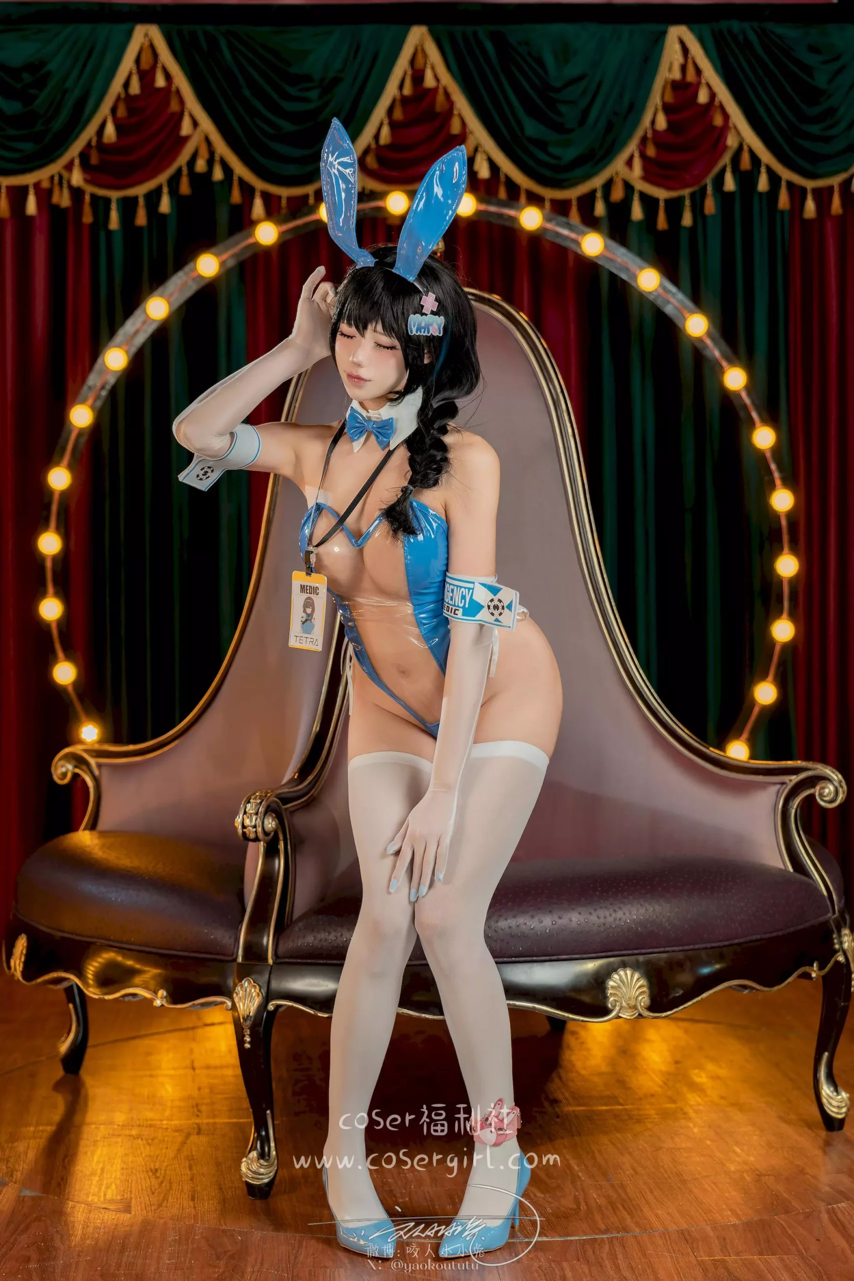 图片[1]-咬人小小兔 医疗兔-梅里 - coser福利社[七月作品][在线欣赏]-coser福利社