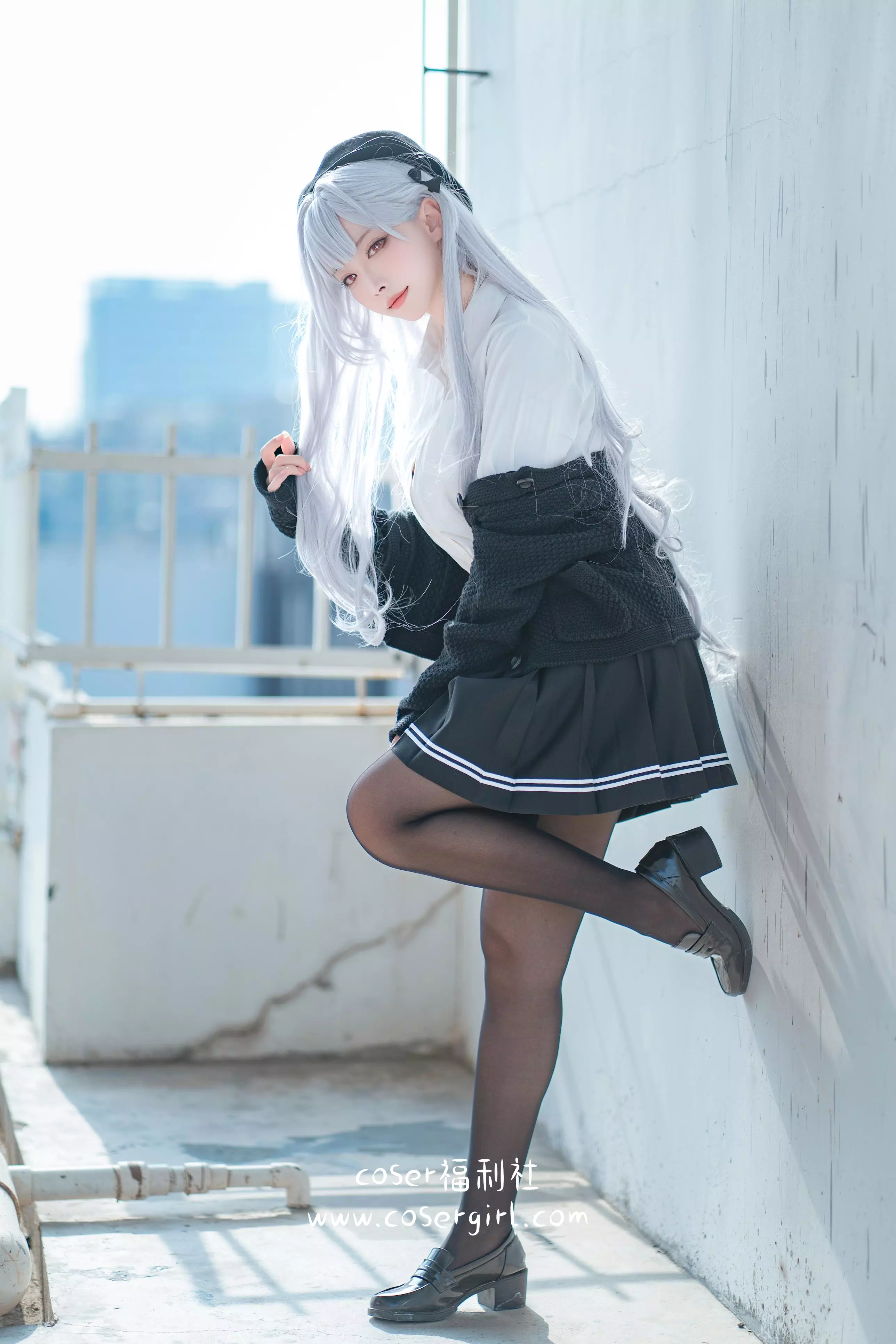 图片[2]-宮本桜 宫本樱樱饼 舰长图 碧蓝航线 斯库拉JK - coser福利社[下载][21P-428MB]-coser福利社