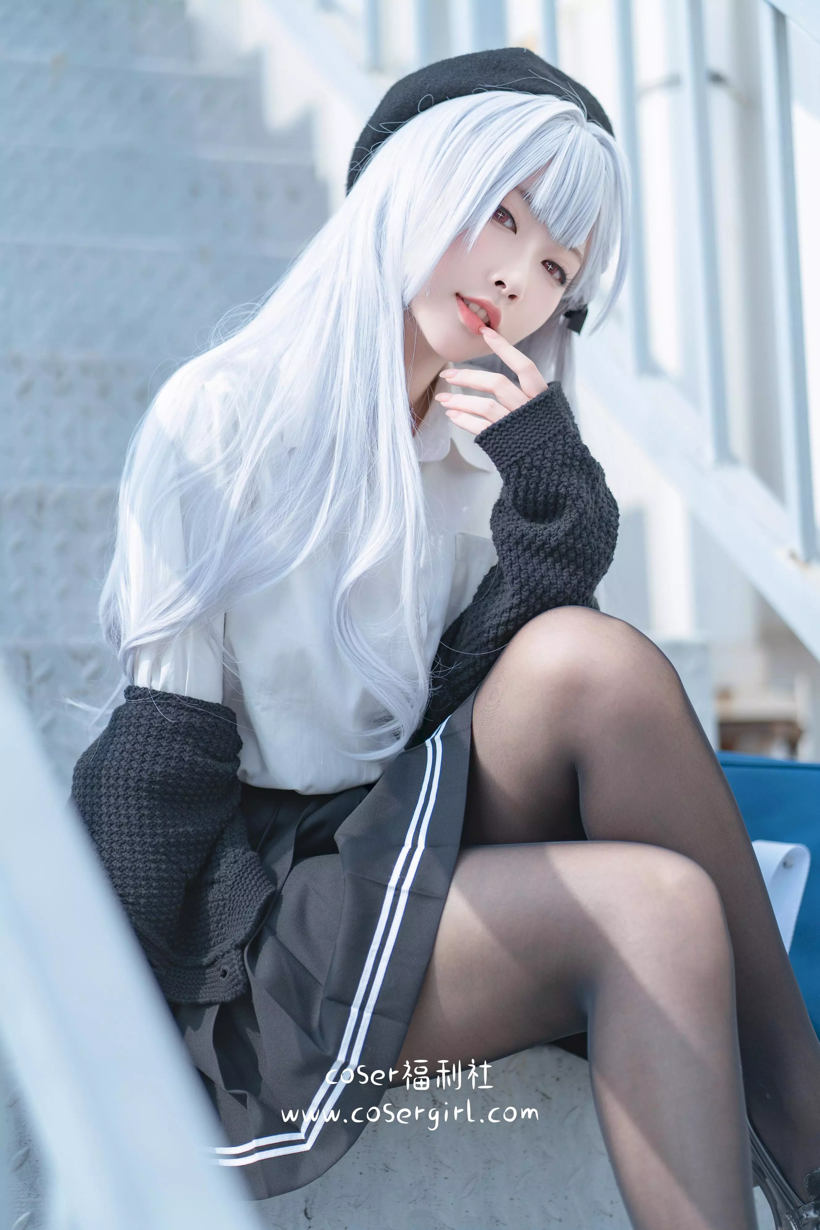 图片[3]-宮本桜 宫本樱樱饼 舰长图 碧蓝航线 斯库拉JK - coser福利社[下载][21P-428MB]-coser福利社