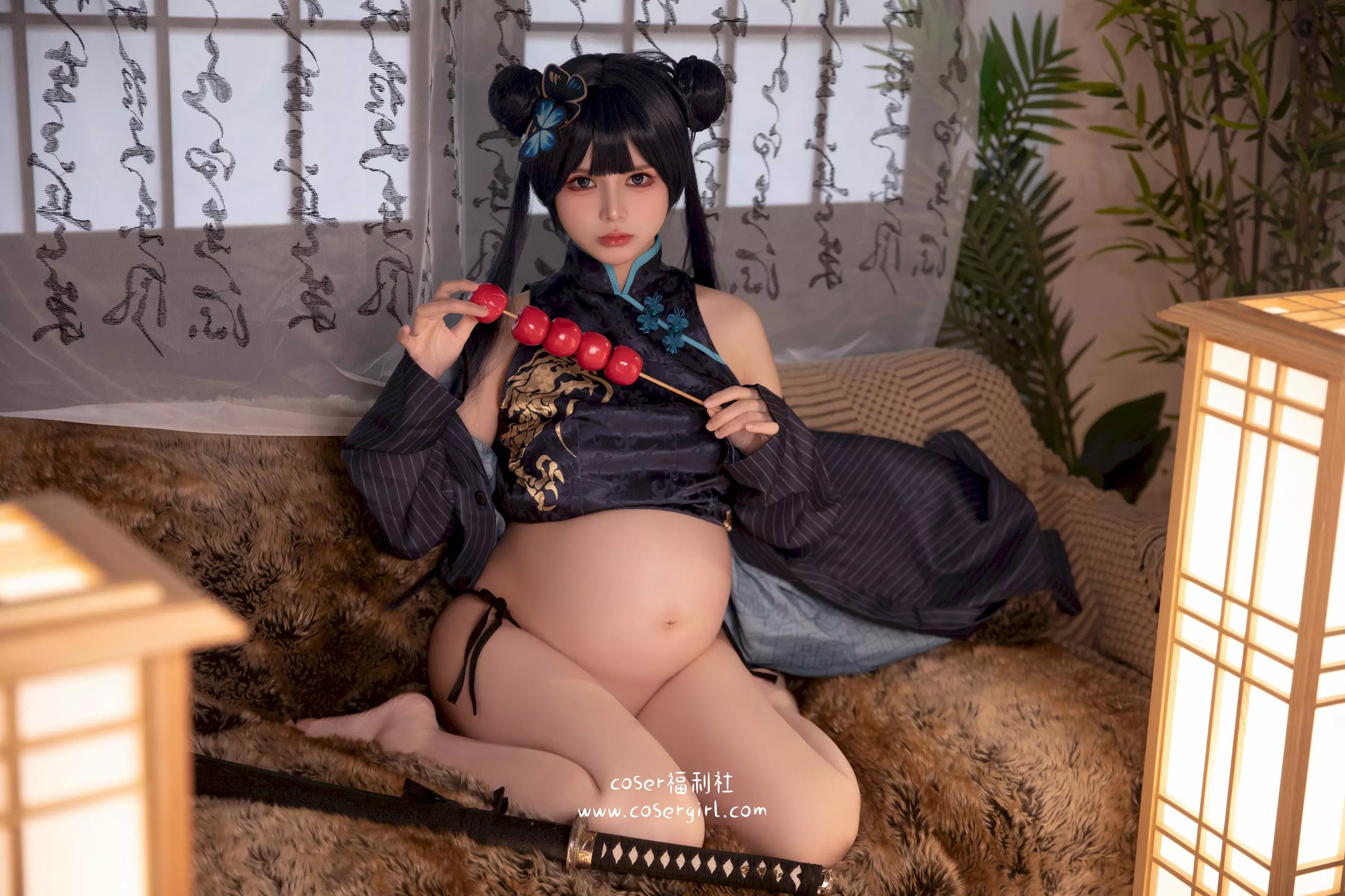 小九酱 (白猫少女) 妃咲02-coser福利社