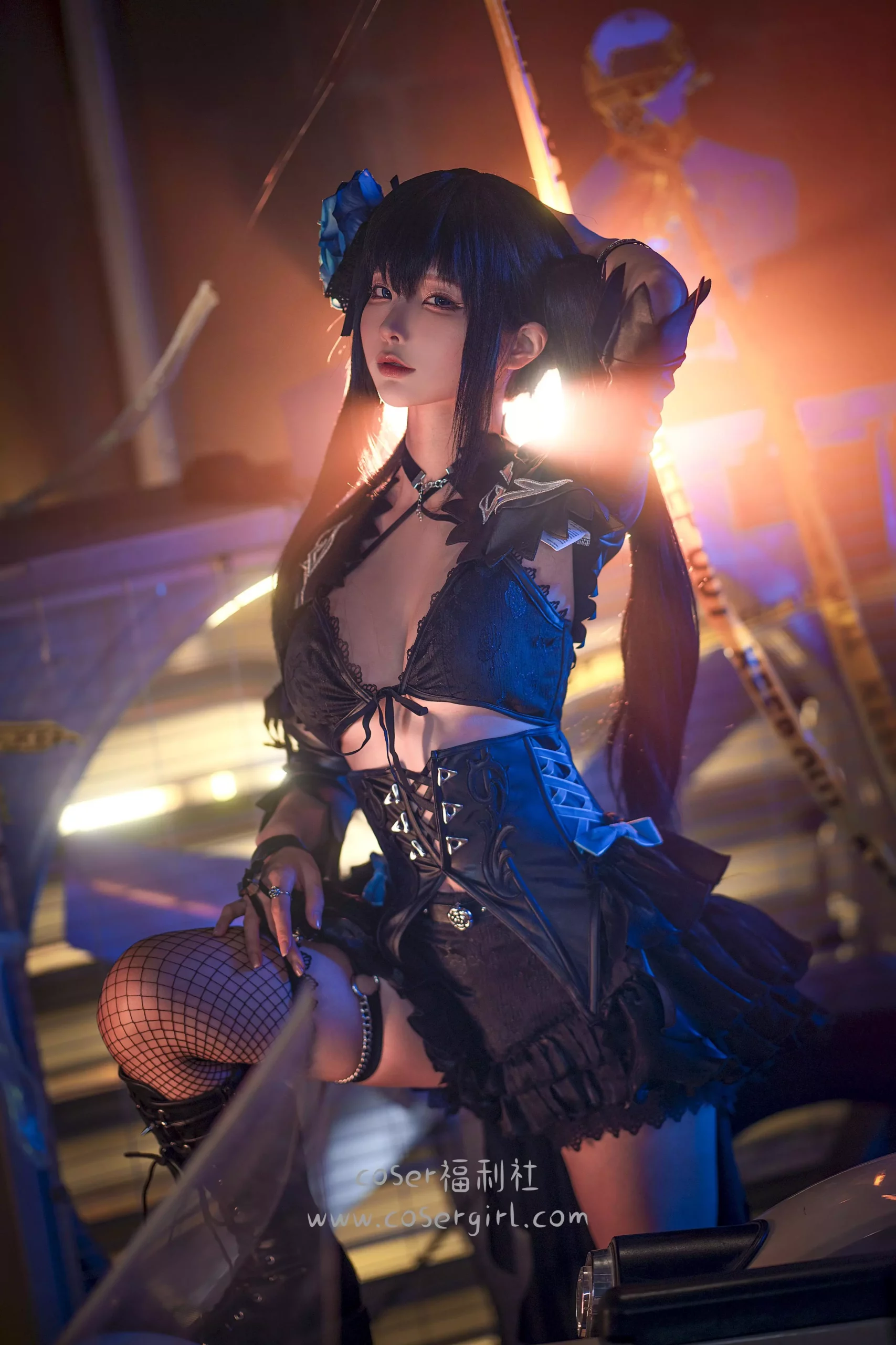 图片[4]-蠢沫沫 黑岩射手 - coser福利社最新写真图片在线观看-coser福利社