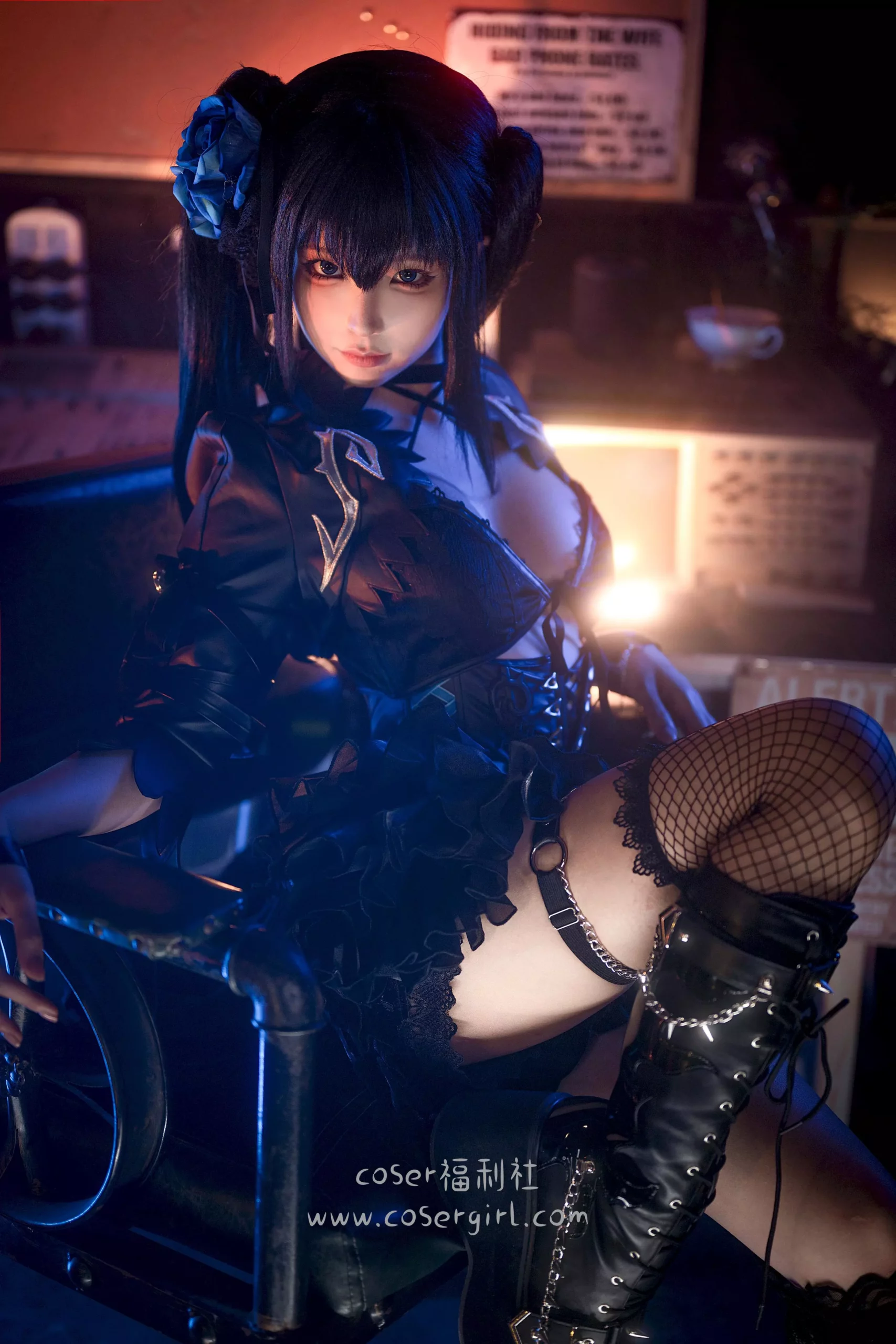 图片[7]-蠢沫沫 黑岩射手 - coser福利社最新写真图片在线观看-coser福利社