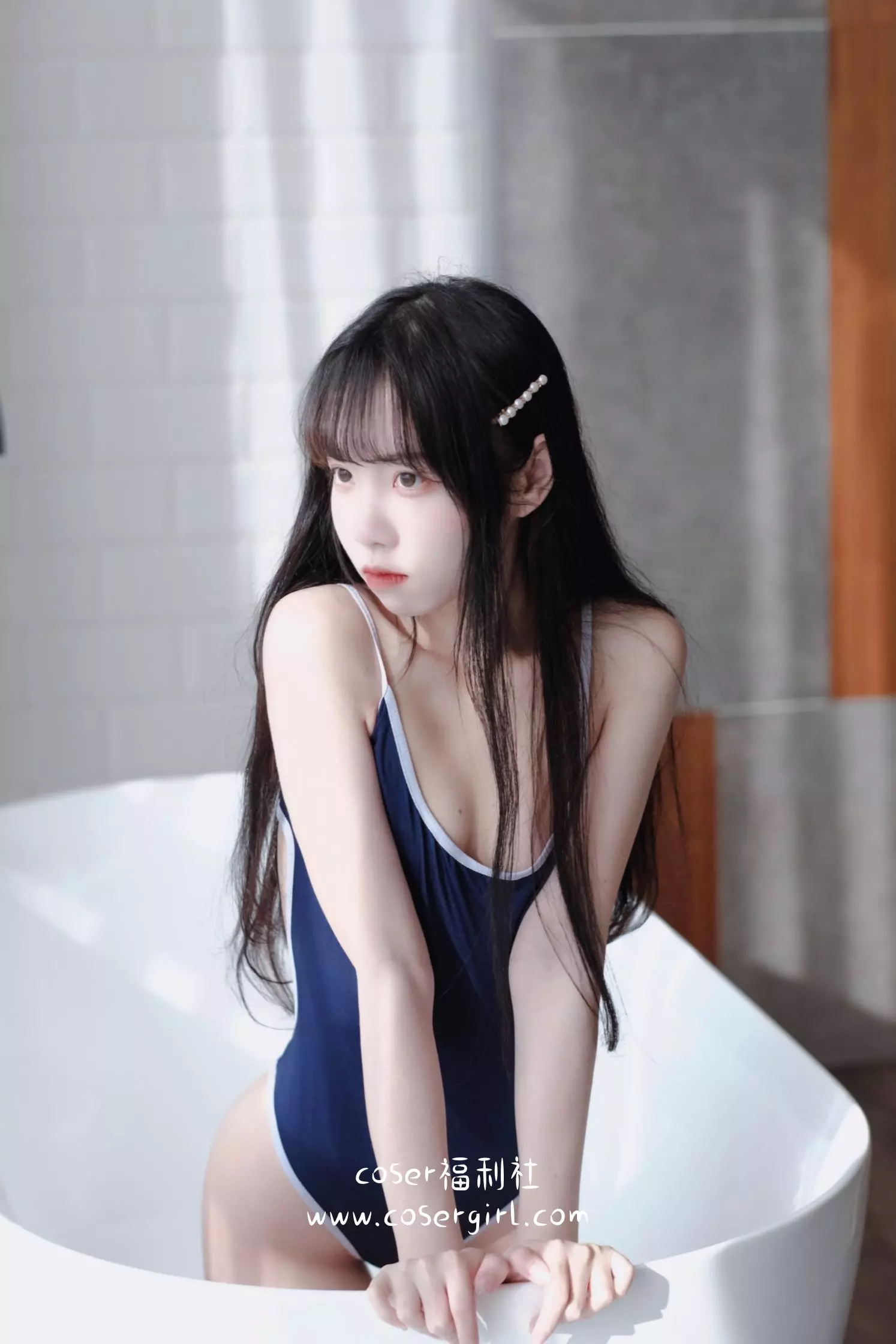 图片[6]-可可小白兔 追蹤起來 跟著🐰🐰去游泳！ - coser福利社写真图片在线观看-coser福利社