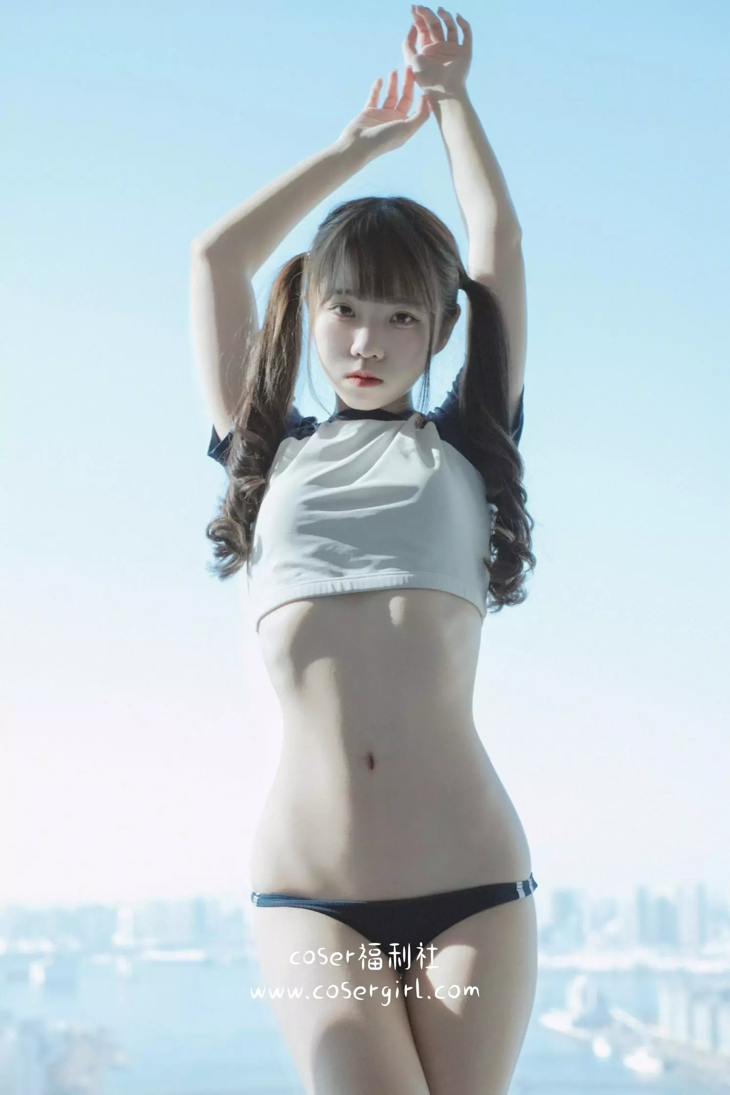 图片[2]-可可小白兔 礼物体操服少女 - coser福利社写真图片在线观看-coser福利社