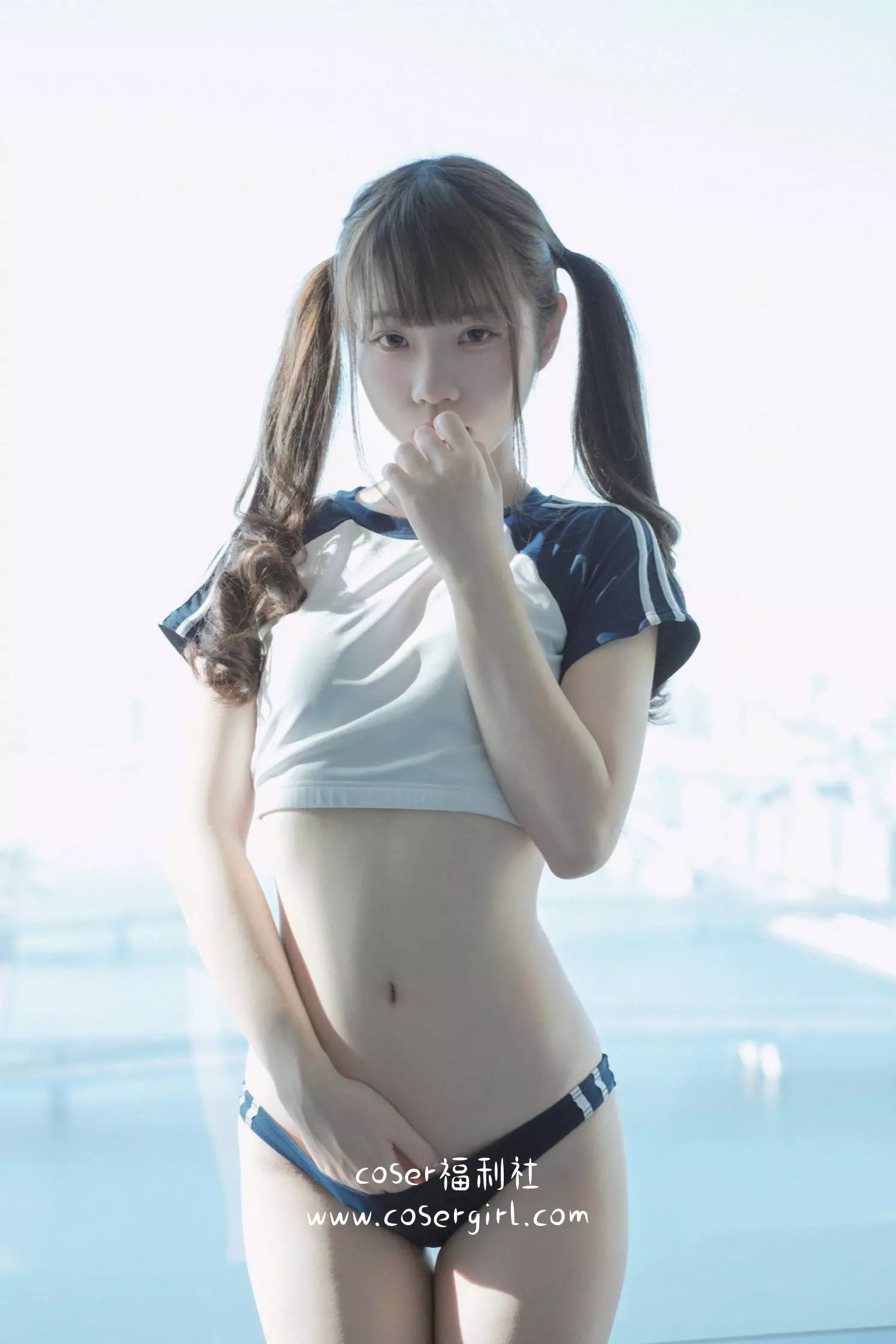 图片[3]-可可小白兔 礼物体操服少女 - coser福利社写真图片在线观看-coser福利社