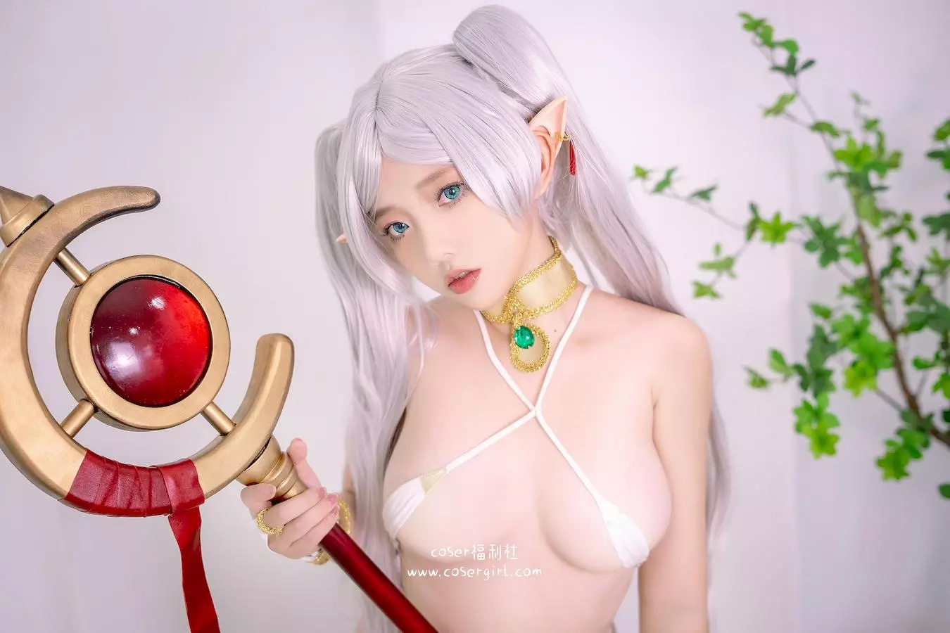 图片[2]-Messie Huang Frieren Lingerie - coser福利社写真图片在线观看-coser福利社