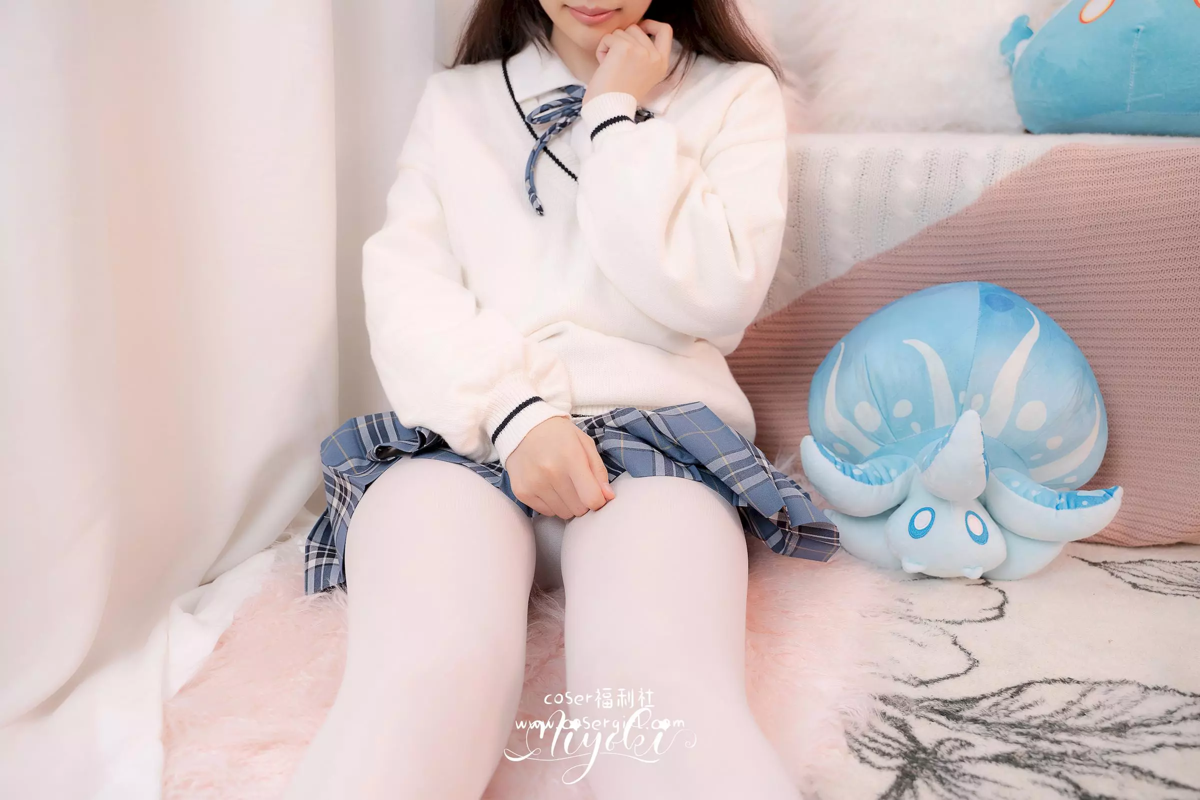 图片[1]-铃木美咲(Misaki Suzuki) 现役JK的美脚连裤袜6 - coser福利社写真图片在线观看-coser福利社