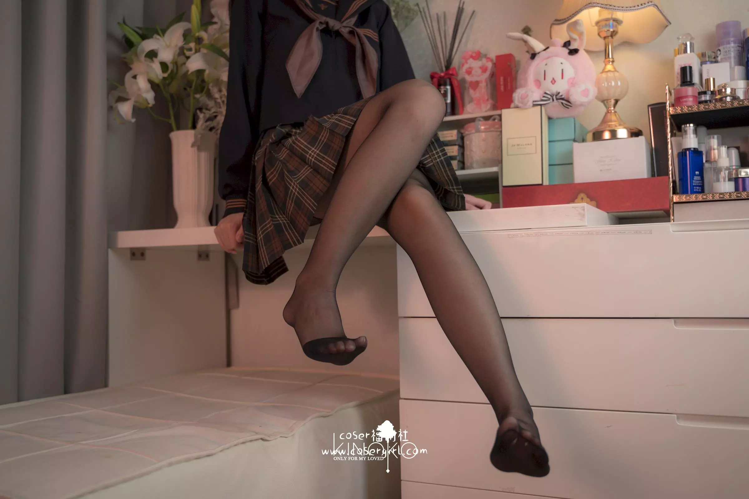 图片[2]-铃木美咲(Misaki Suzuki) 现役JK的美脚连裤袜3 - coser福利社写真图片在线观看-coser福利社