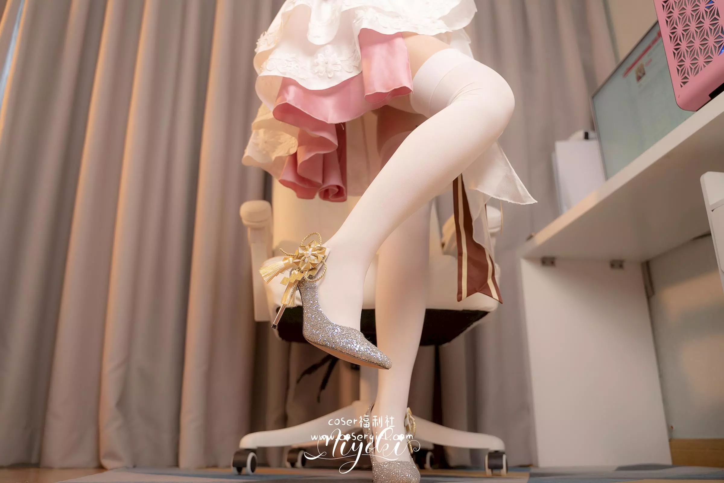 图片[4]-铃木美咲(Misaki Suzuki) 想成为你的偶像（八重神子花嫁篇） - coser福利社写真图片在线观看-coser福利社