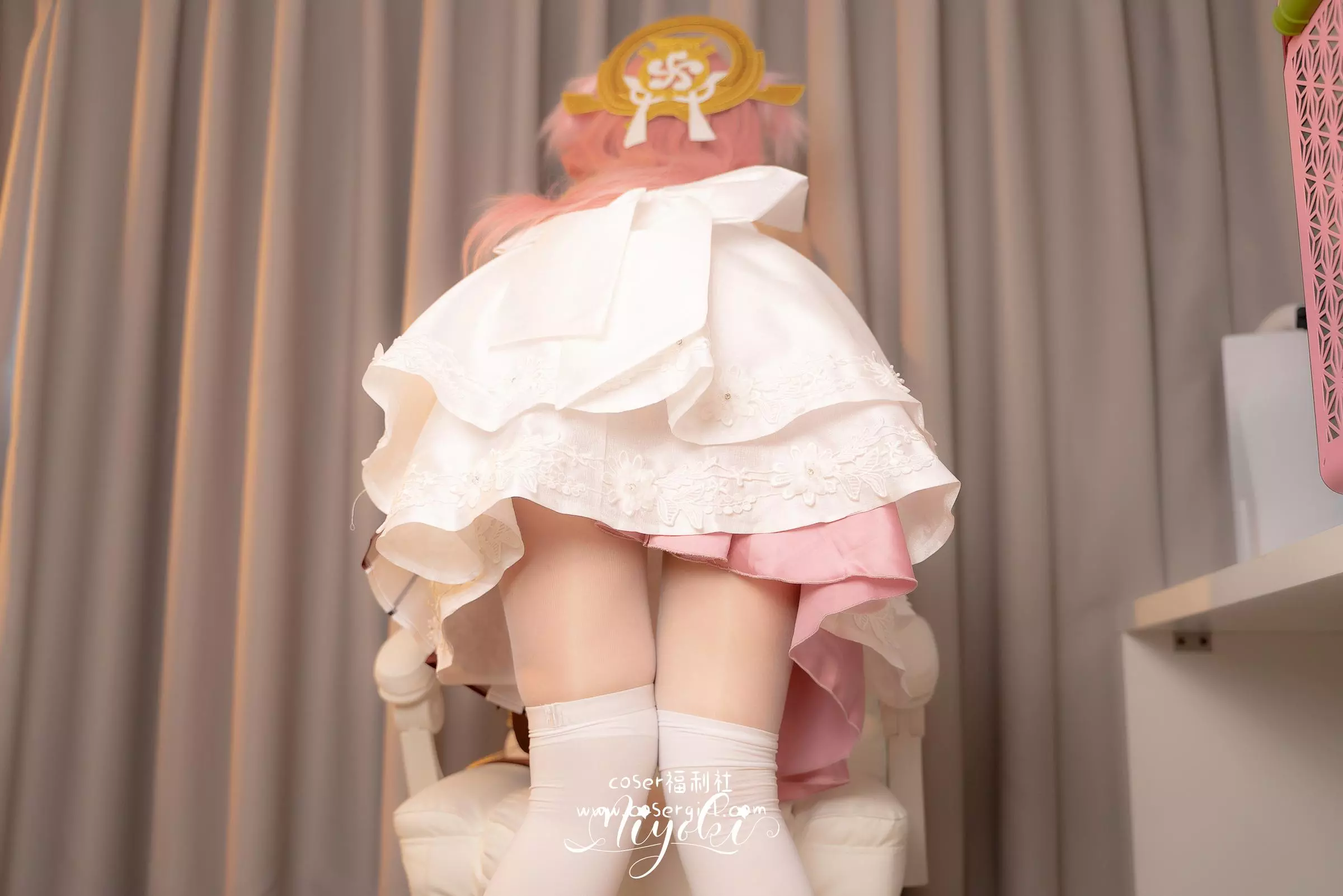 图片[6]-铃木美咲(Misaki Suzuki) 想成为你的偶像（八重神子花嫁篇） - coser福利社写真图片在线观看-coser福利社