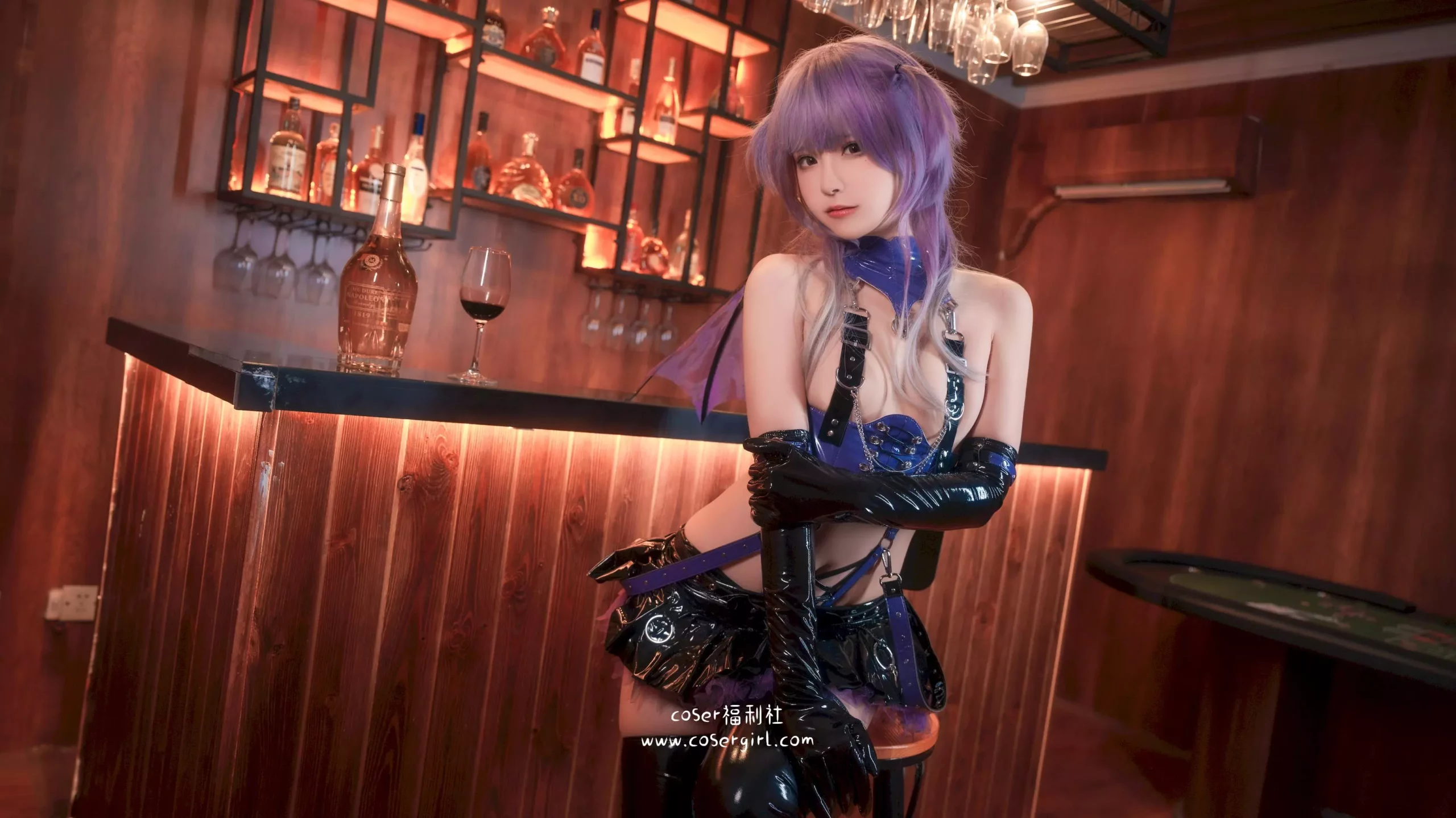 图片[1]-Quan冉有点饿 魅魔兔 - coser福利社写真图片在线观看-coser福利社