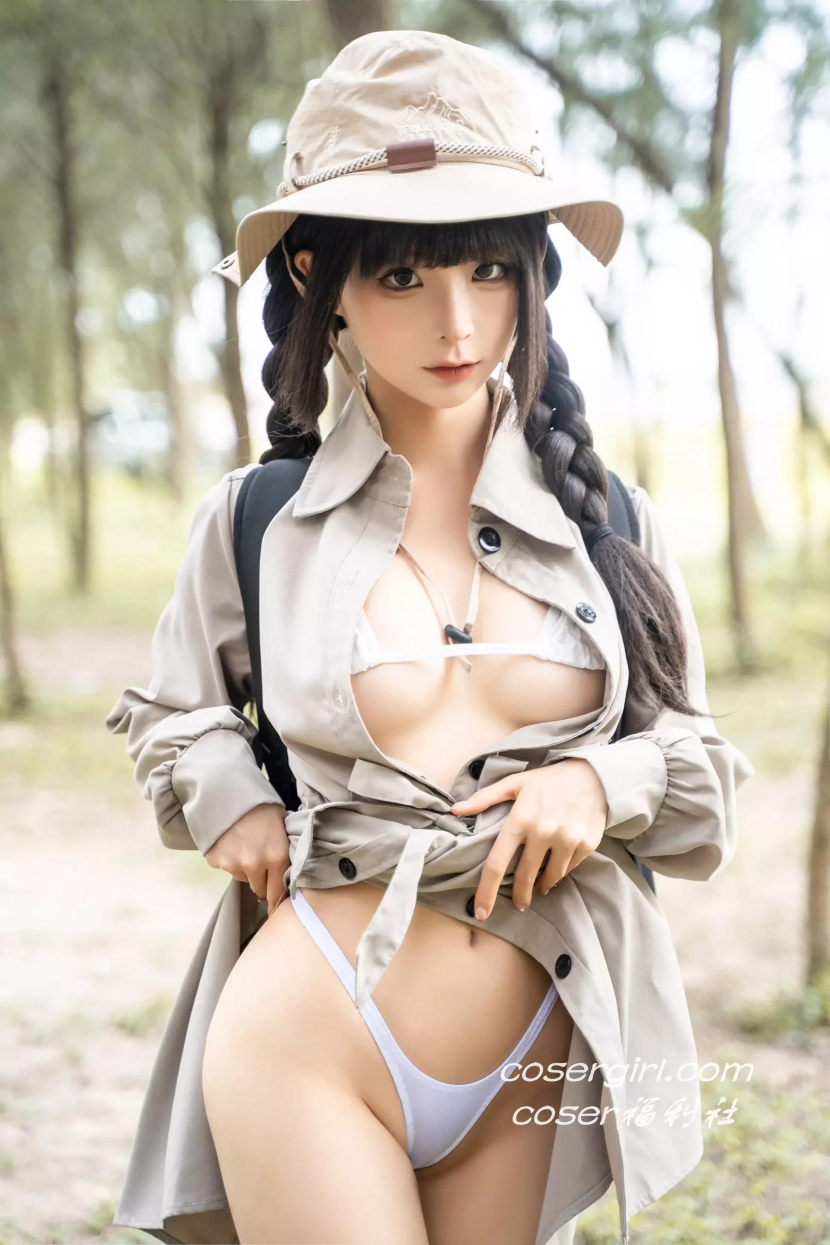 图片[1]-蠢沫沫 露营 - coser福利社最新写真图片在线观看-coser福利社