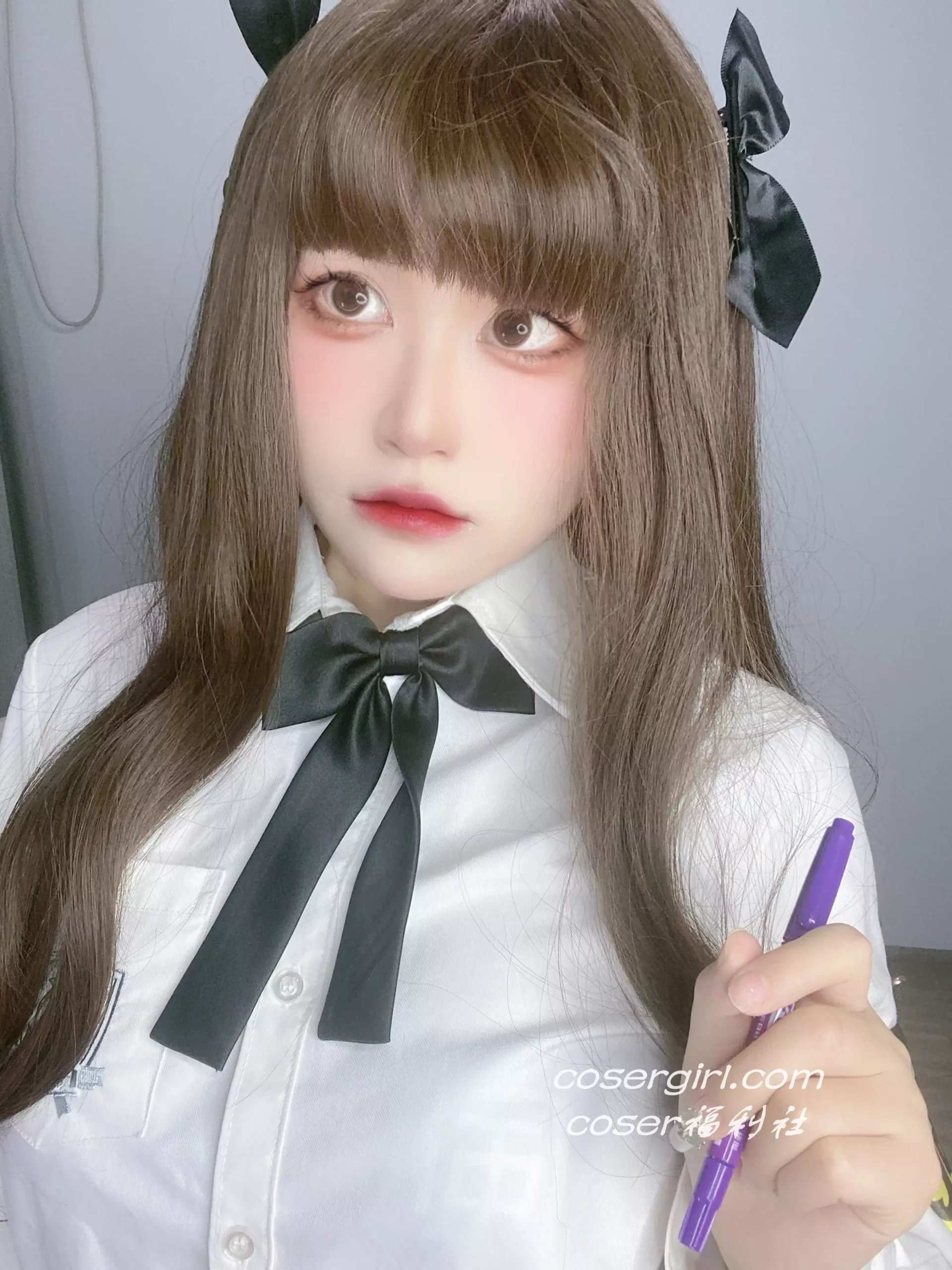 图片[1]-aki小九九 风纪委员 [32P-57MB] - coser福利社[在线][下载]-coser福利社