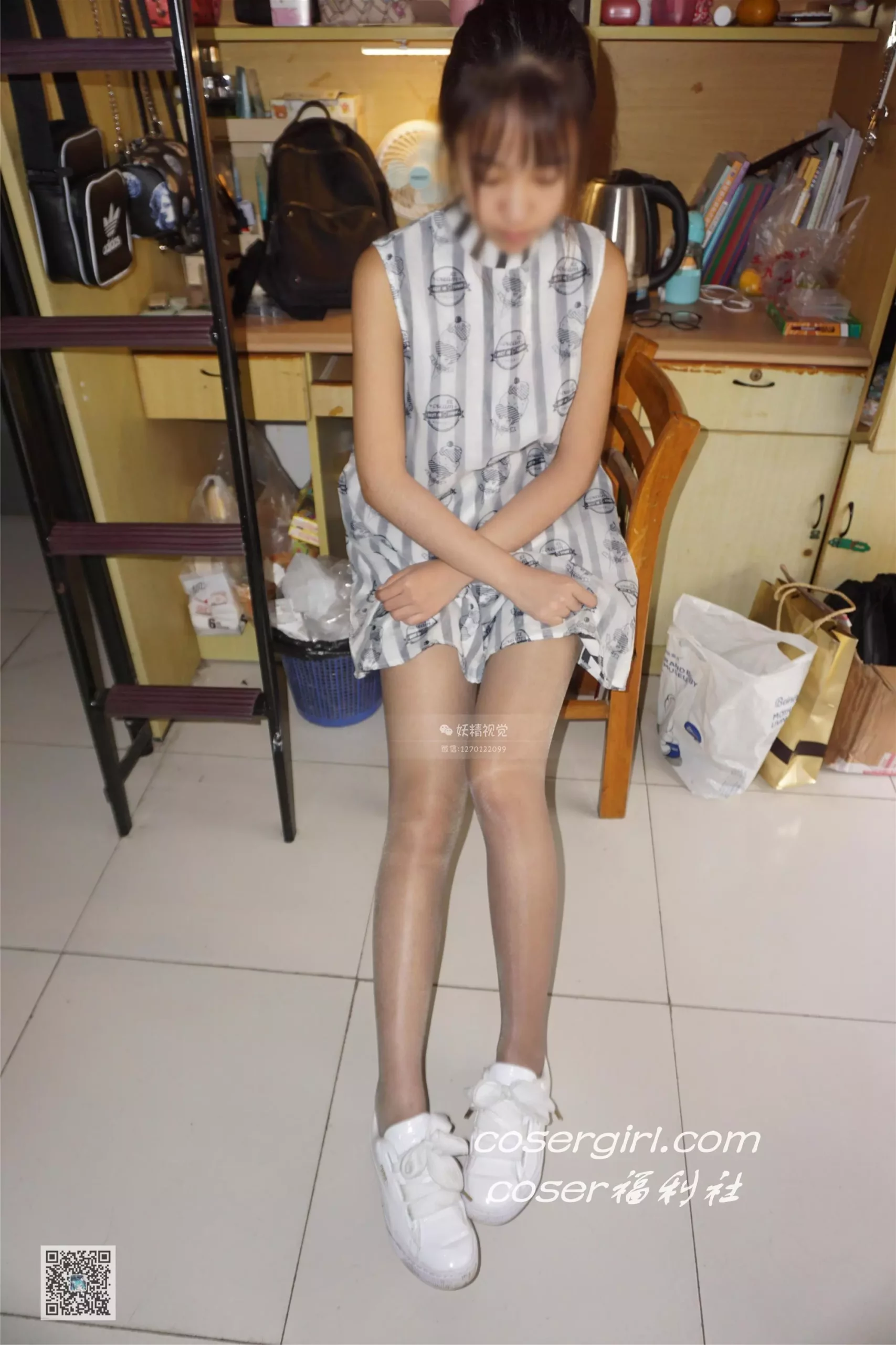 妖精视觉 NO.202 妖妖 肉丝银高