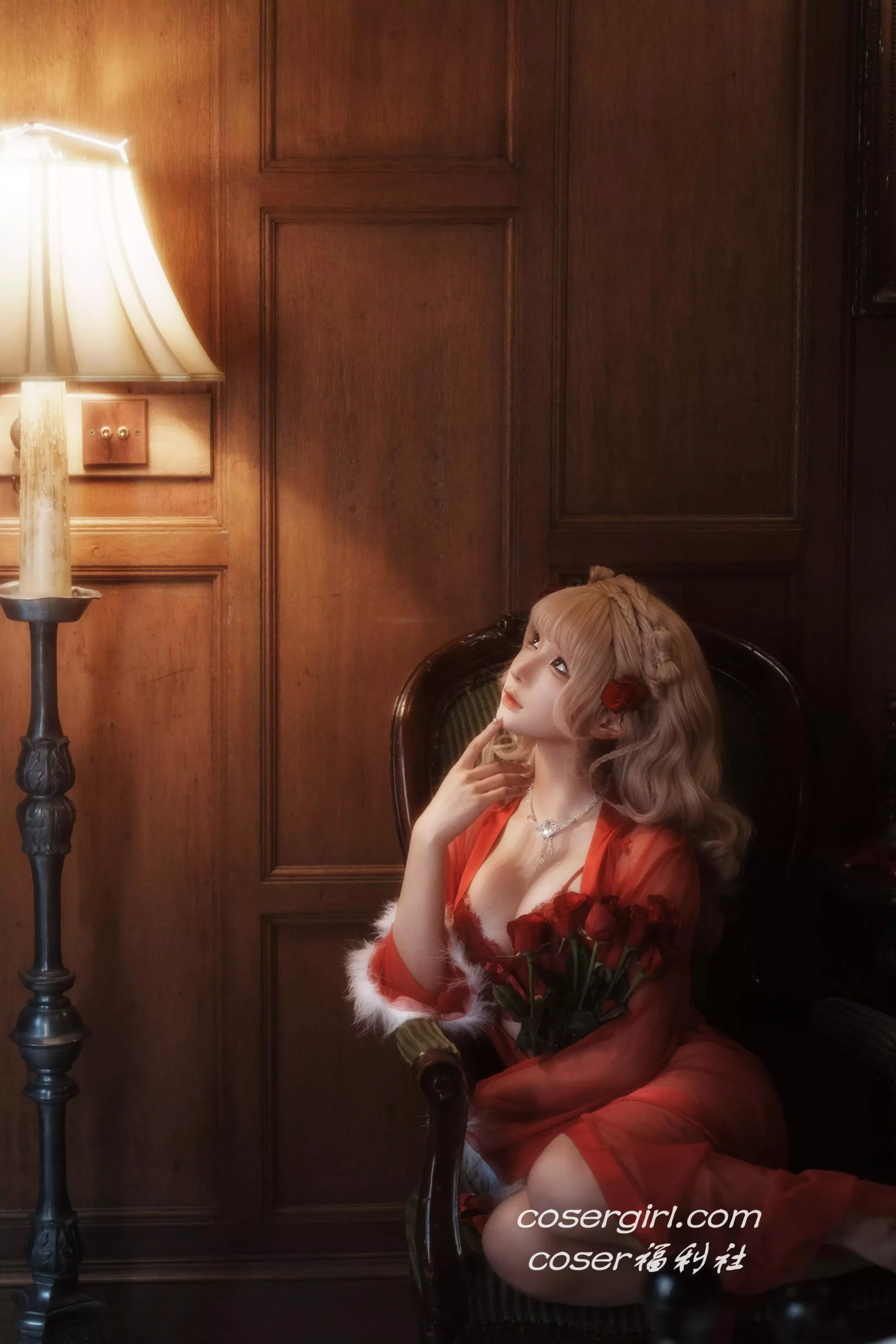 图片[3]-蠢沫沫 夜色中的古欧风情 - coser福利社写真图片在线观看-coser福利社