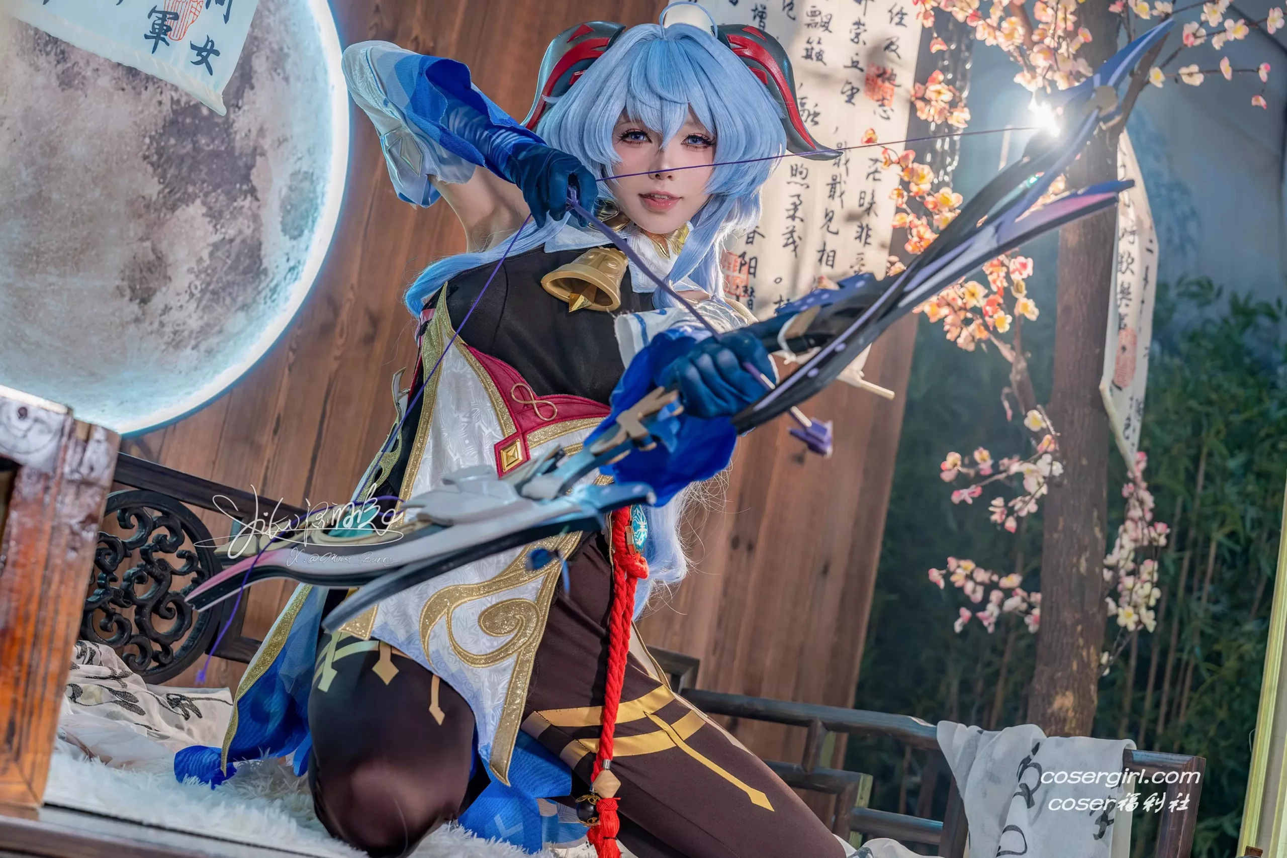 图片[5]-Yiko湿润兔 循循守月-甘雨 洛春赋 - coser福利社2024年11月最新写真图片在线观看-coser福利社