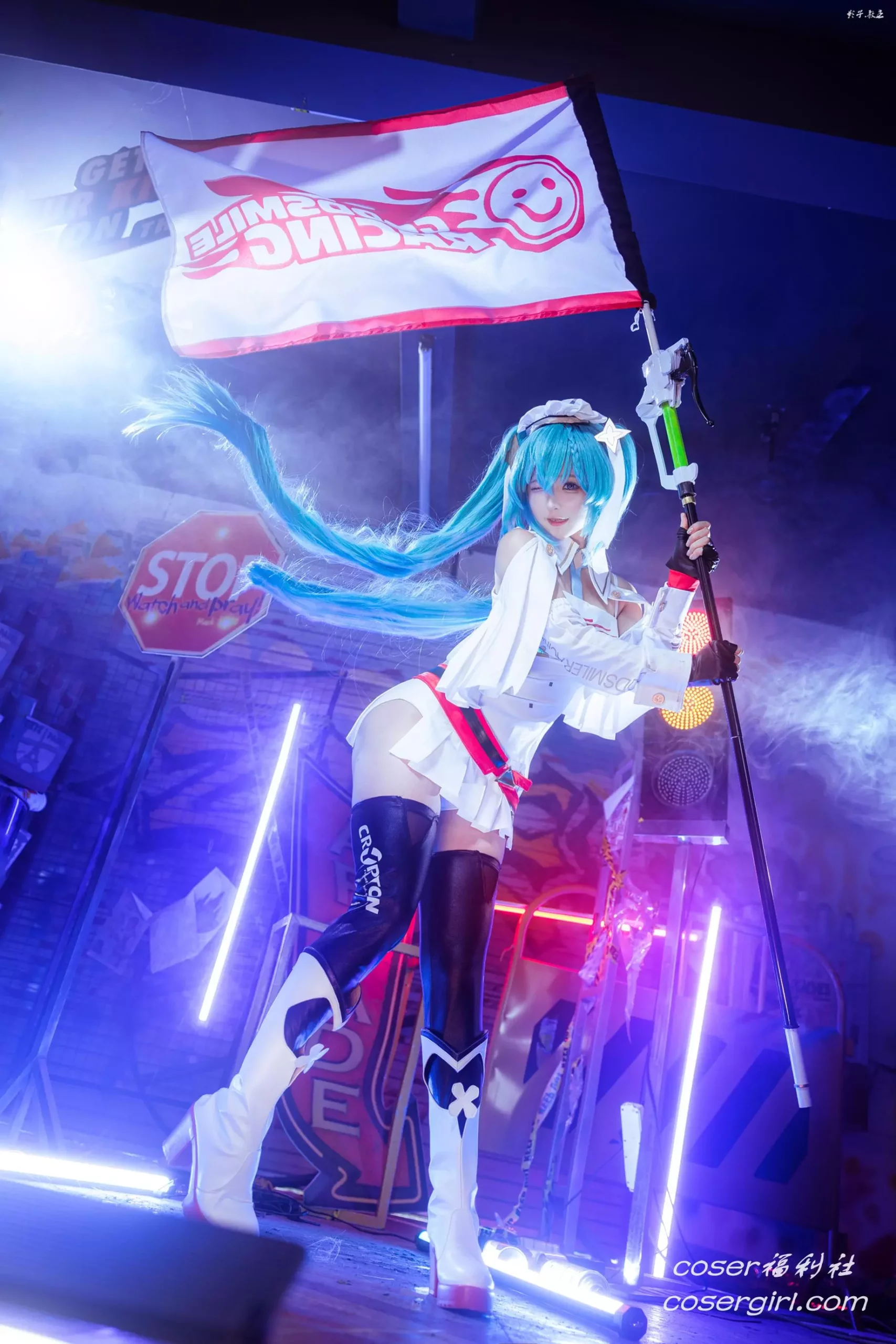 图片[1]-蠢沫沫 教主-初音 - coser福利社写真图片在线观看-coser福利社