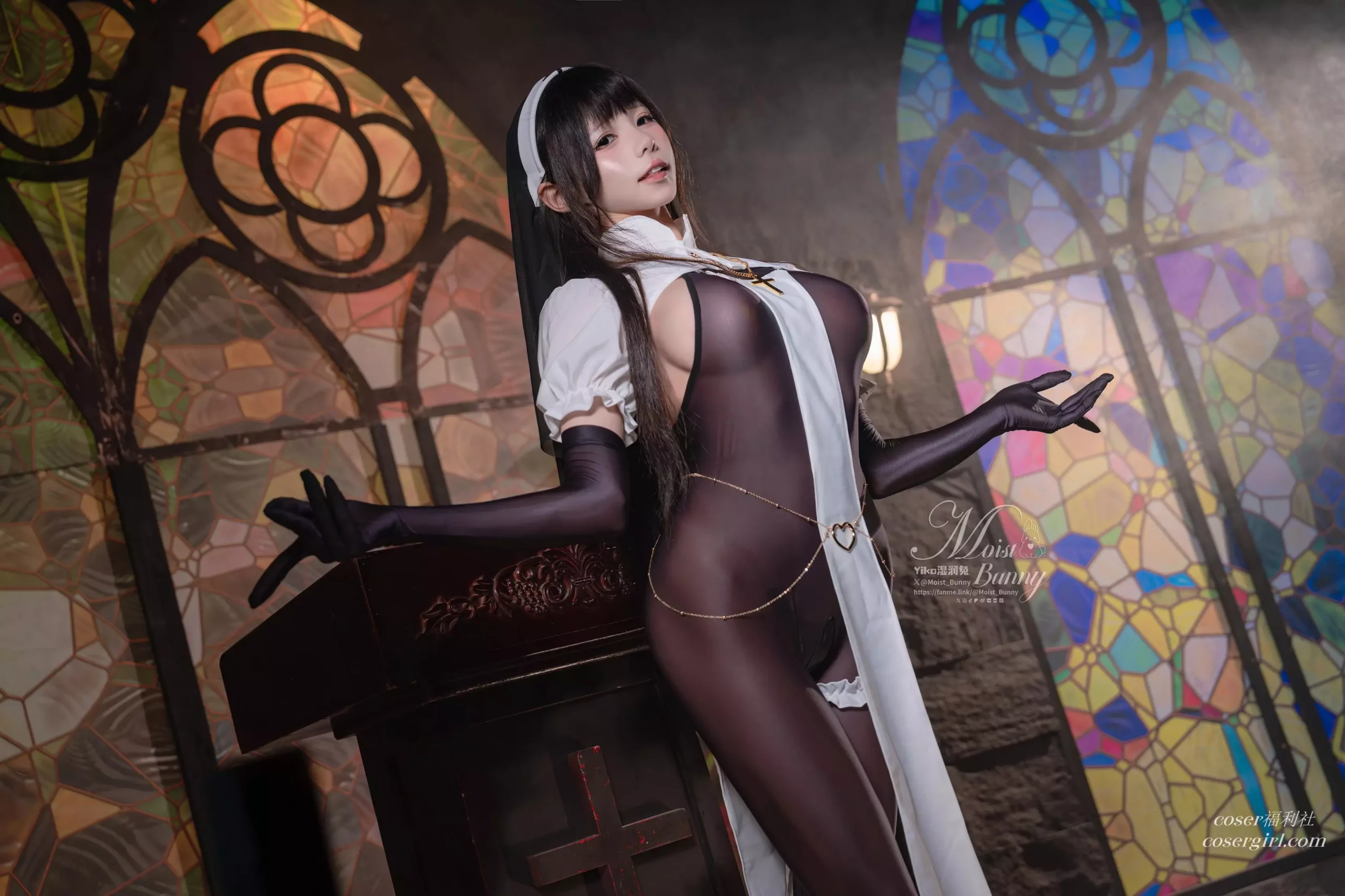 图片[4]-Yiko湿润兔 1月作品『布道圣女』72P+1V Abracadabra·傲慢扭胯舞 - coser福利社写真图片在线观看-coser福利社