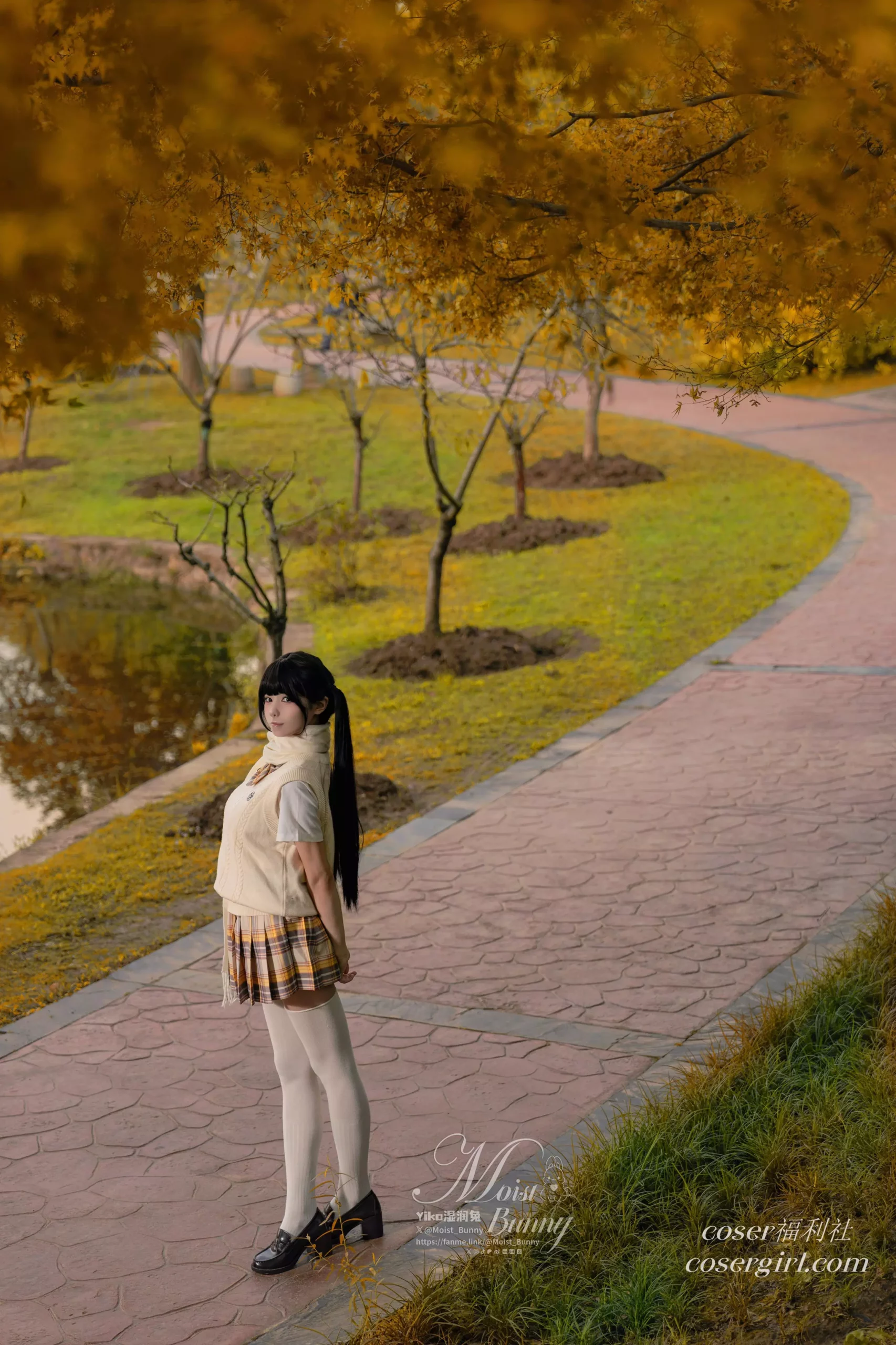 图片[2]-Yiko湿润兔 1月月票特典 冬の邂逅 - coser福利社写真图片在线观看-coser福利社